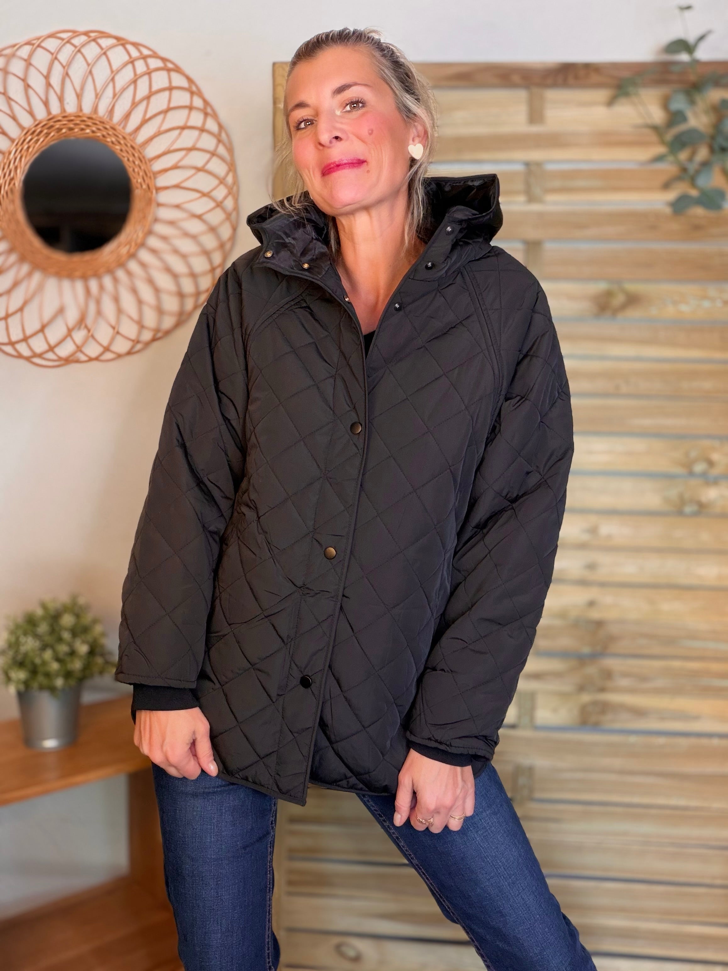 ⚡️ PÉPITES FRIDAY - Veste matelassée noir JASPER