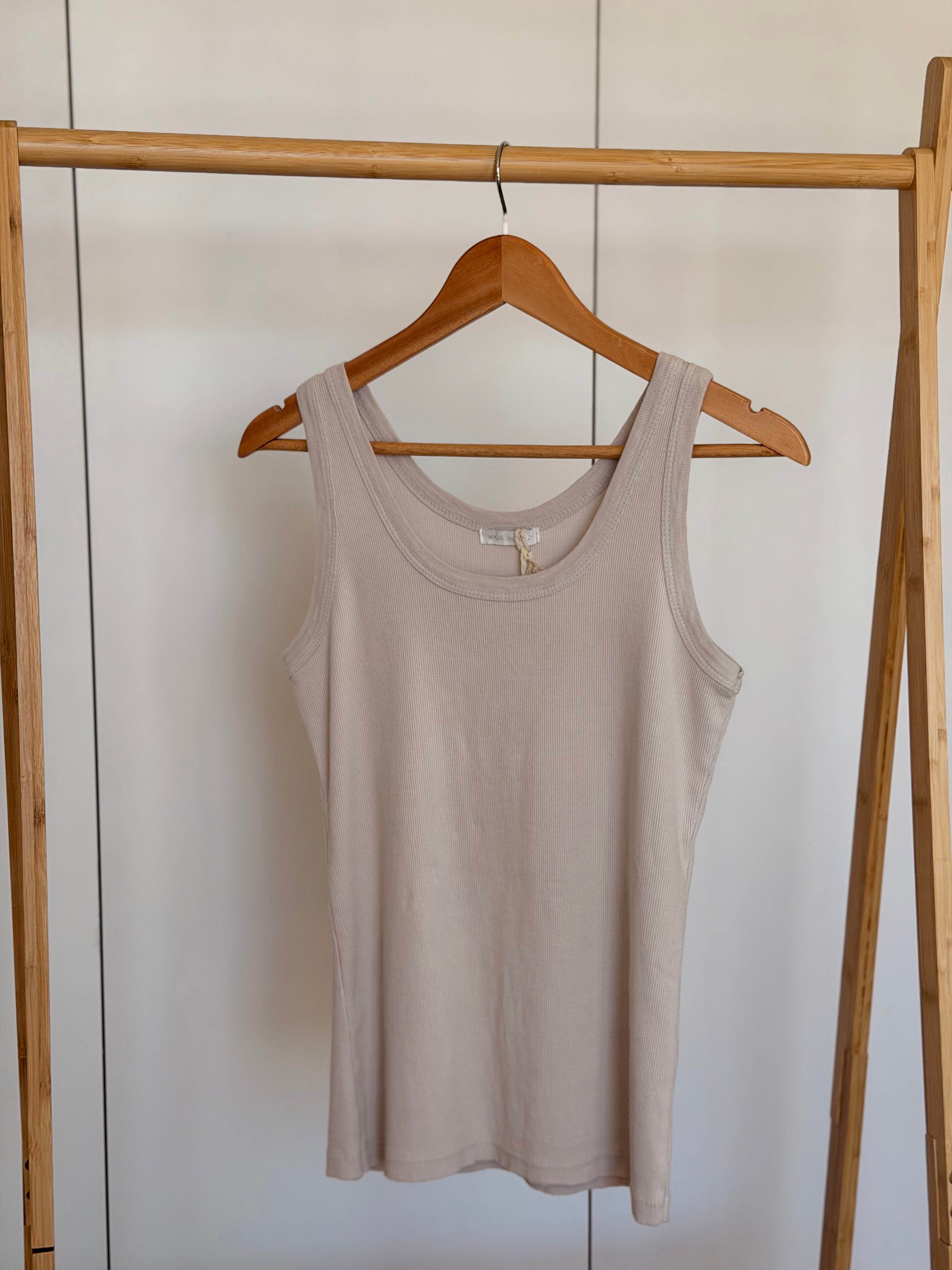 Débardeur cotelé FLAVIE