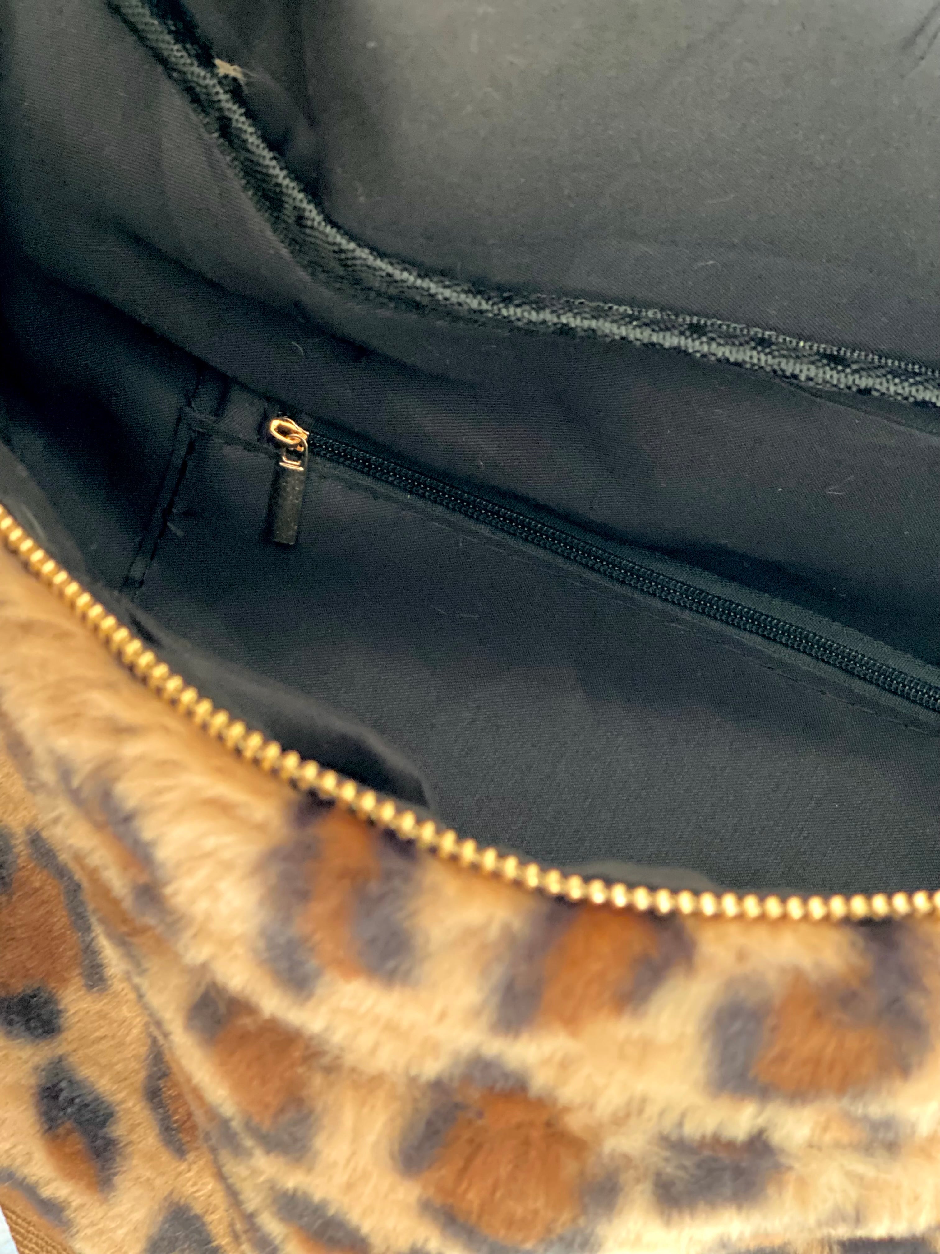 Sac banane XXL fourrure Ciao Boum CASSIE - Léo 🐆