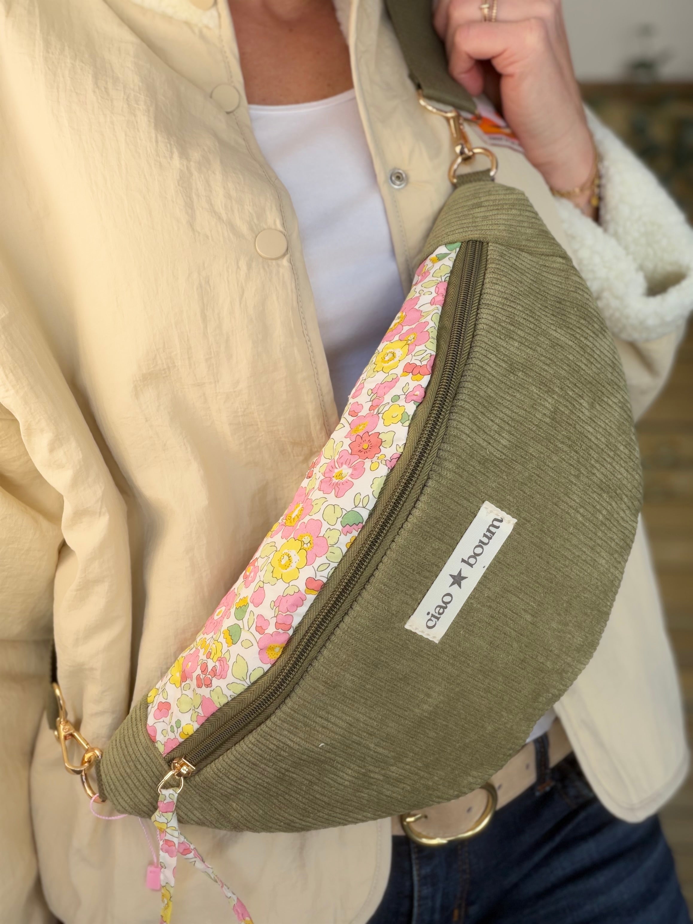 Sac banane Ciao Boum - IVY Liberty - Kaki