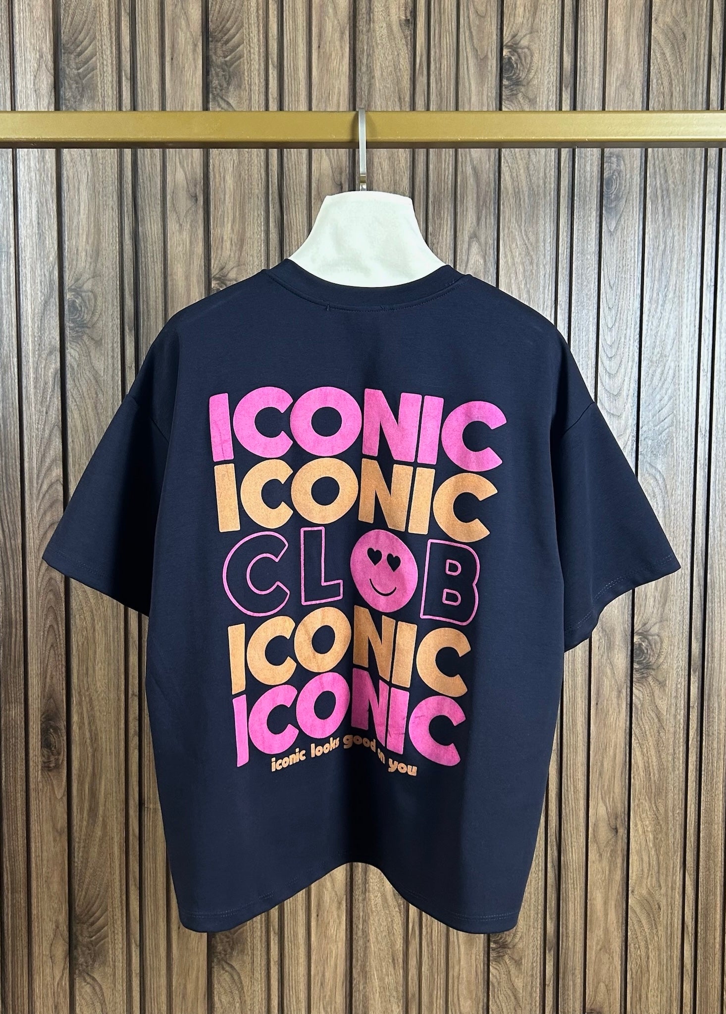 Tee shirt ICONIC CLUB BARBARA - Bleu marine