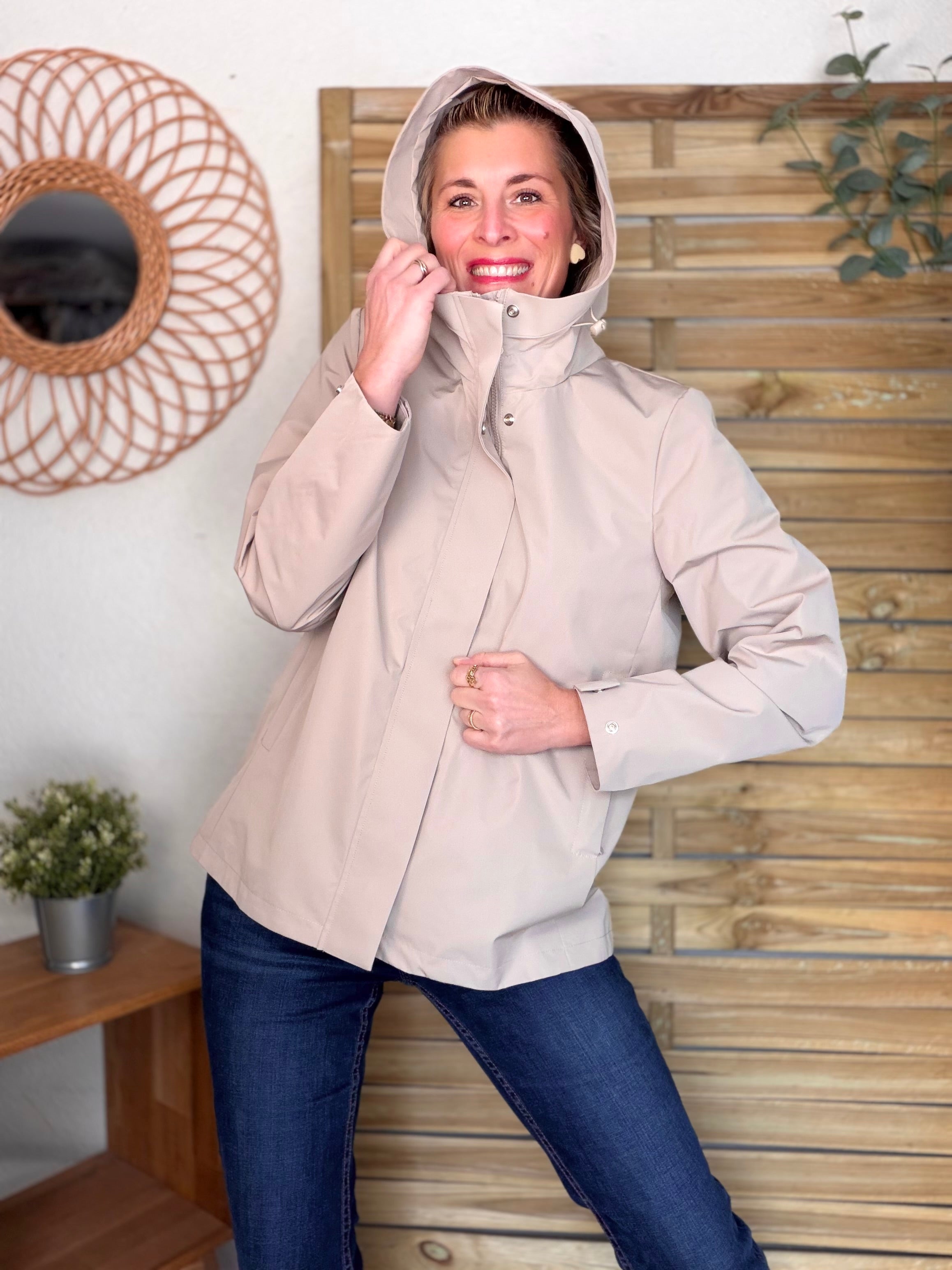 Imperméable LAURENCE mi-long - Beige