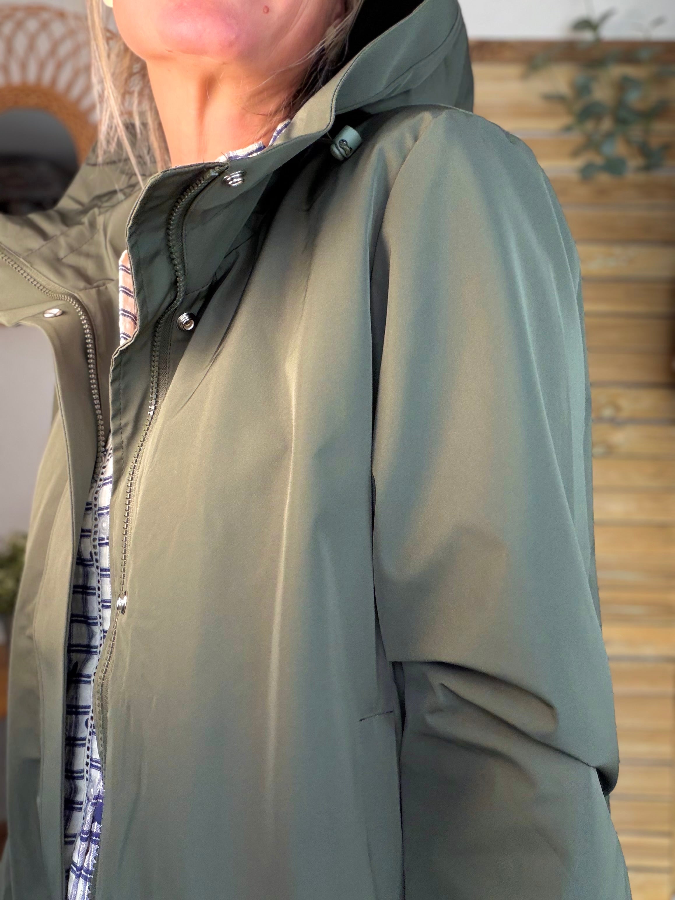 Imperméable LAURENCE long - Kaki