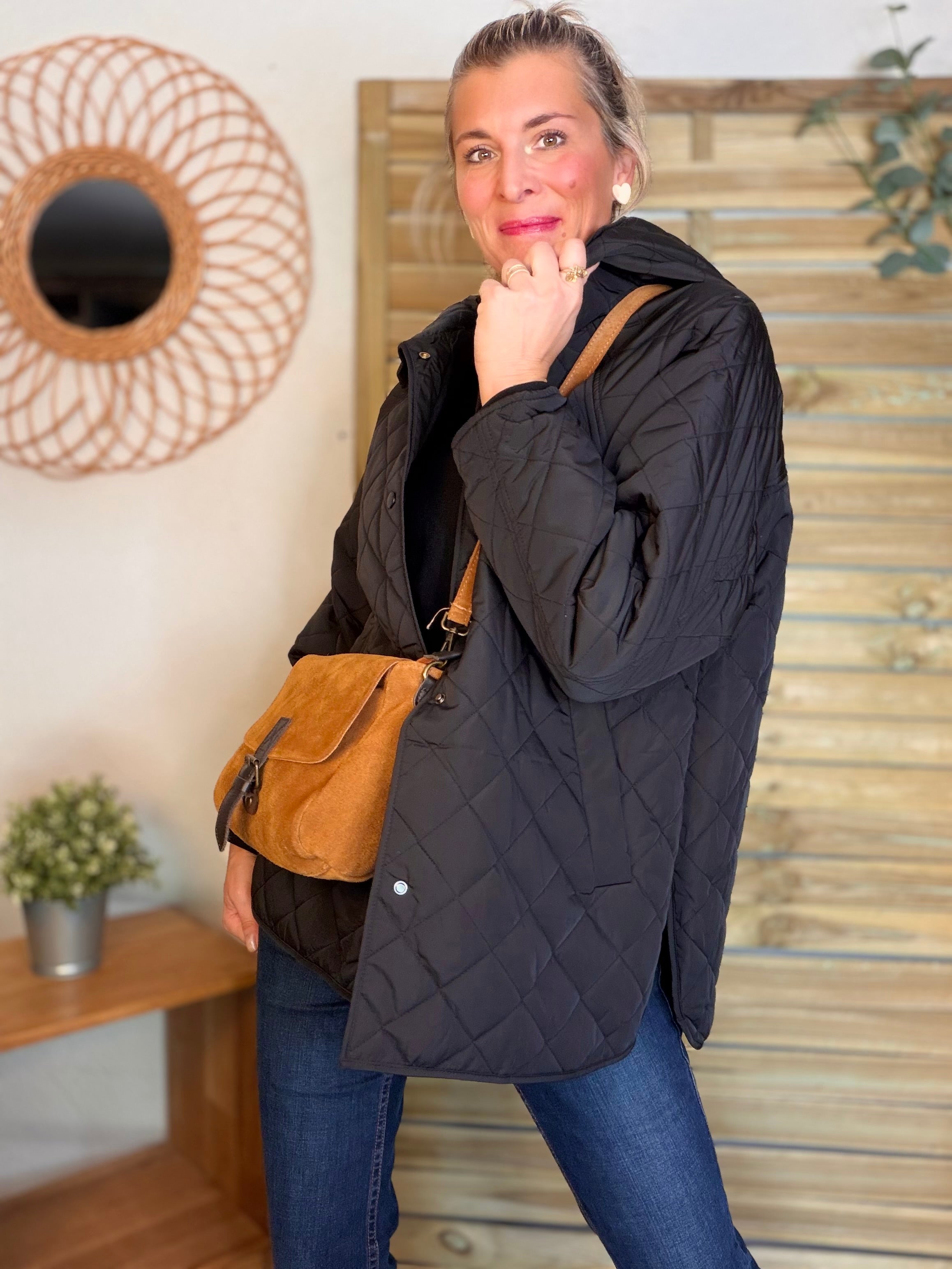 ⚡️ PÉPITES FRIDAY - Veste matelassée noir JASPER