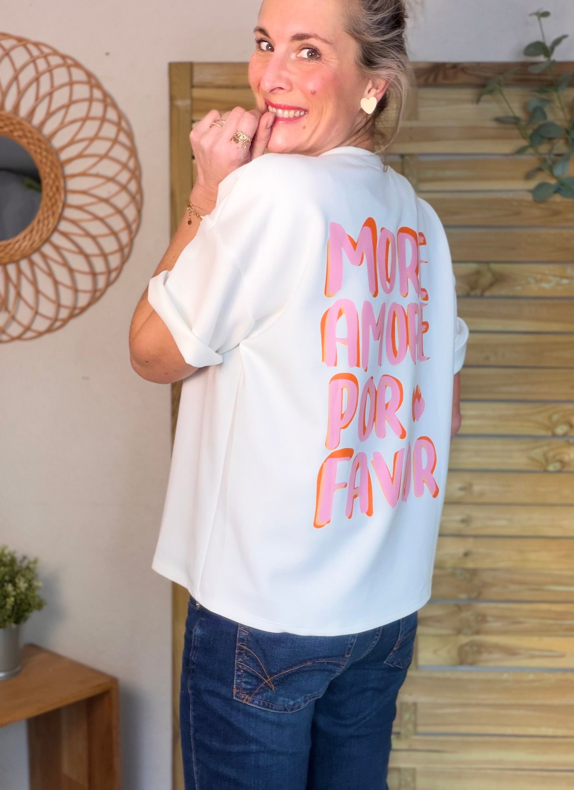 Tee shirt MORE AMOR - THÉA