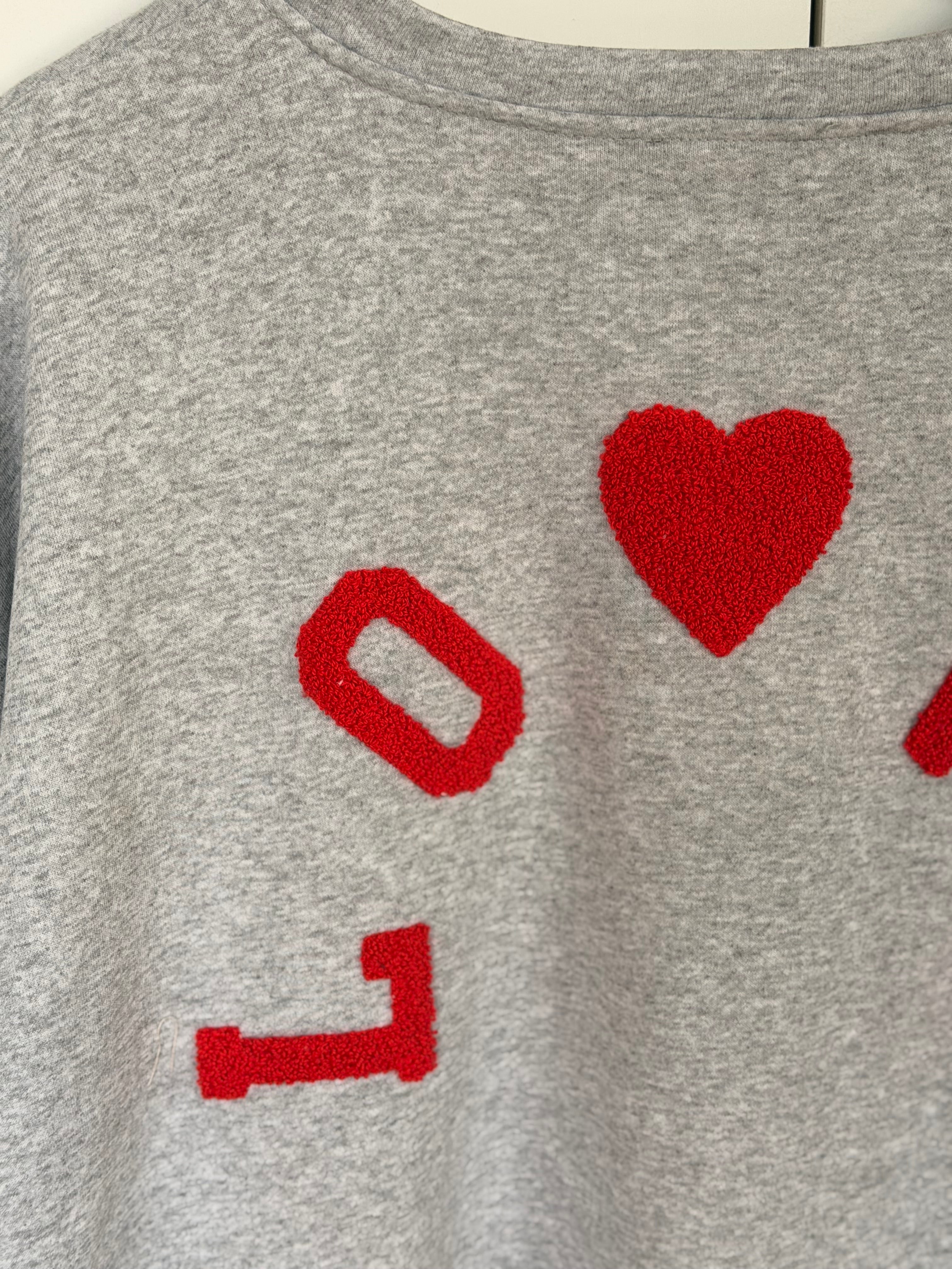 Sweat oversized LO❤️VE - GINA