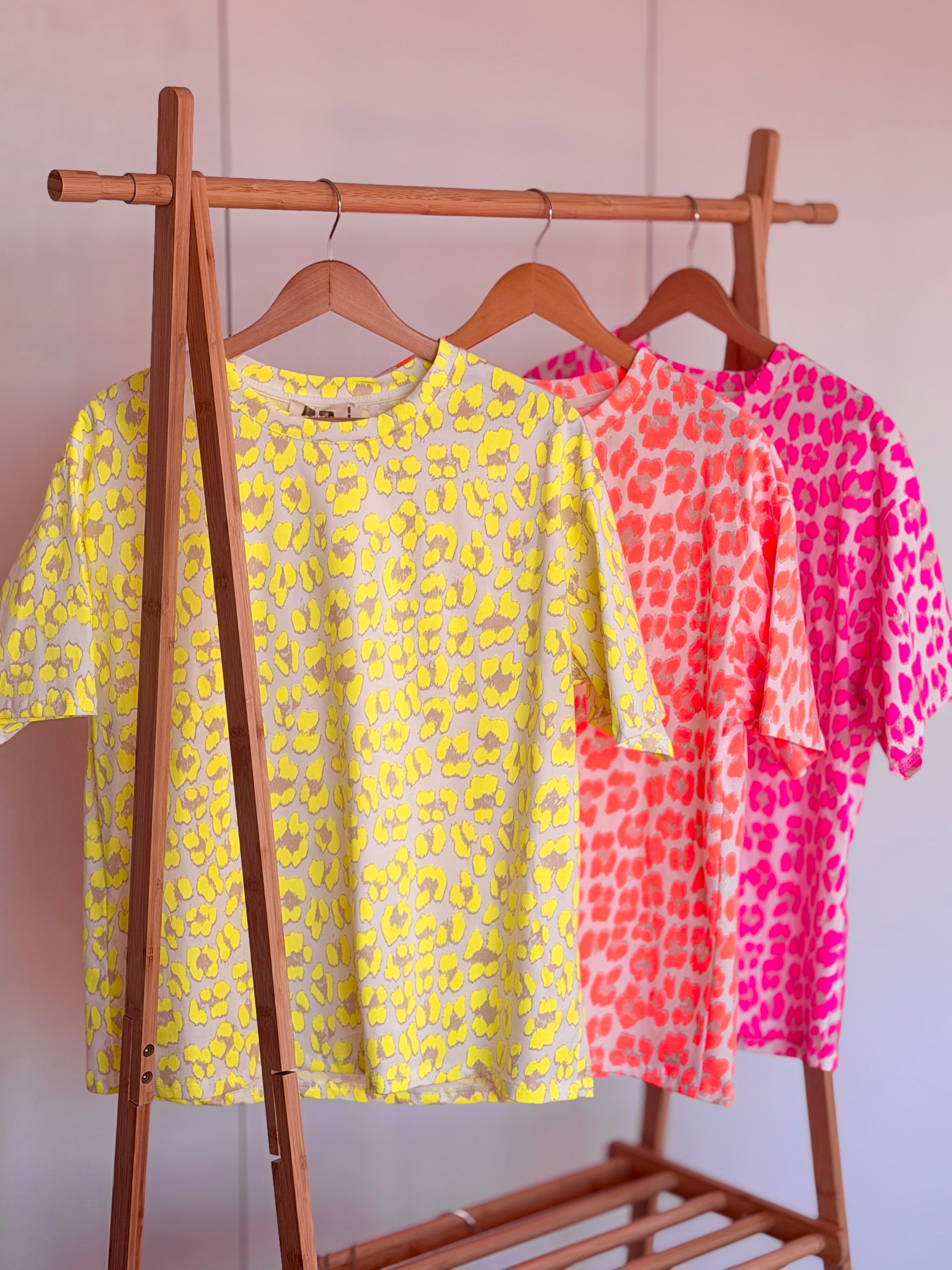 Tee shirt Léo ODESSA Orange fluo