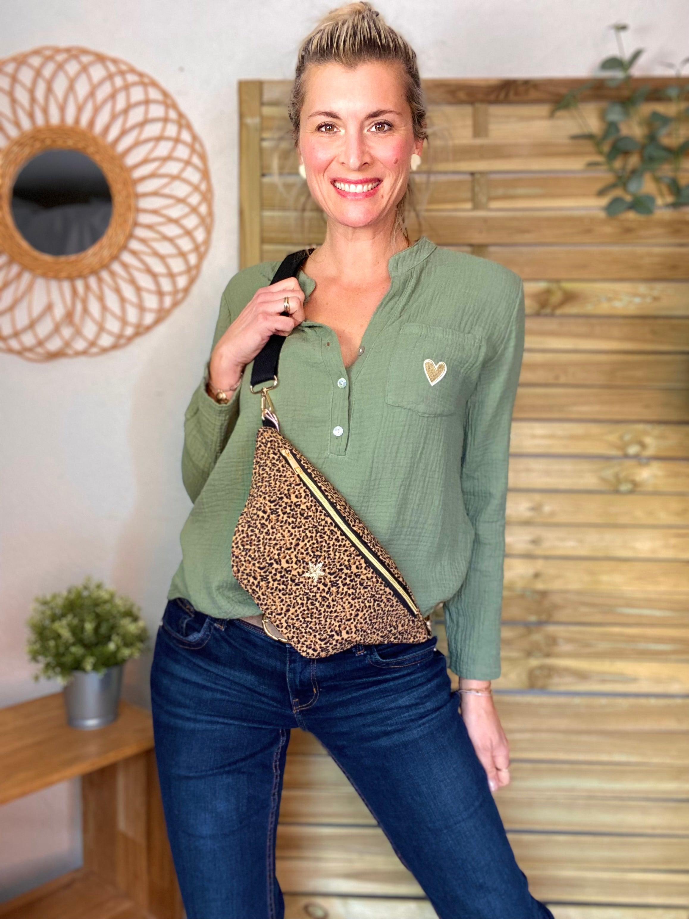 Sac banane Ciao Boum ELONY - Léo camel 🐆