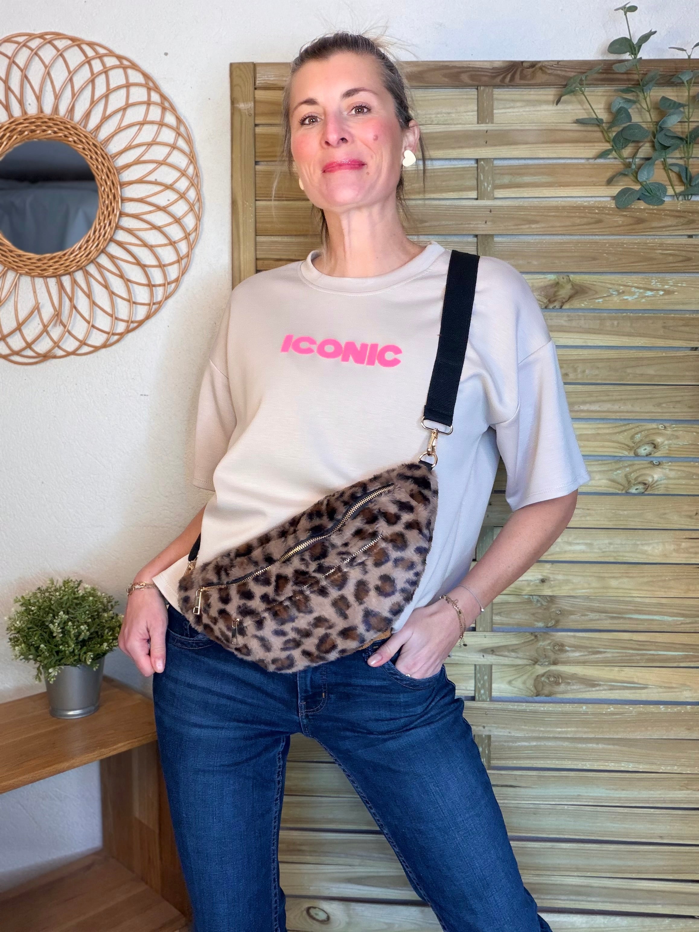 Tee shirt ICONIC - THÉA Beige