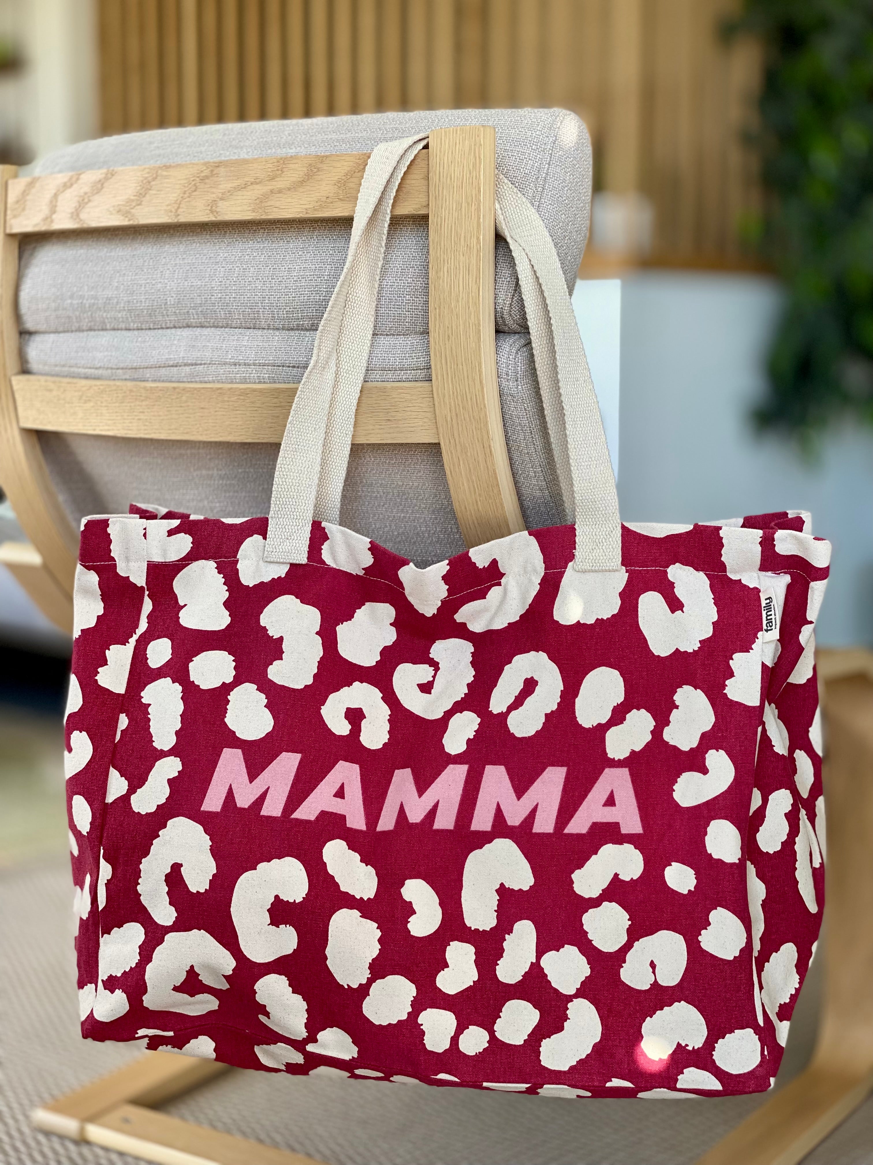 Sac cabas MAMMA Léopard - FAMILY IMPACT STORIES