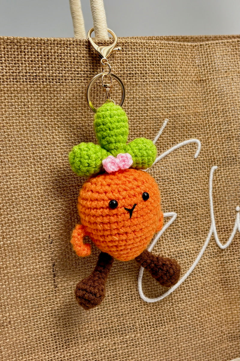 Porte-clefs Grigri en crochet ANATOLE