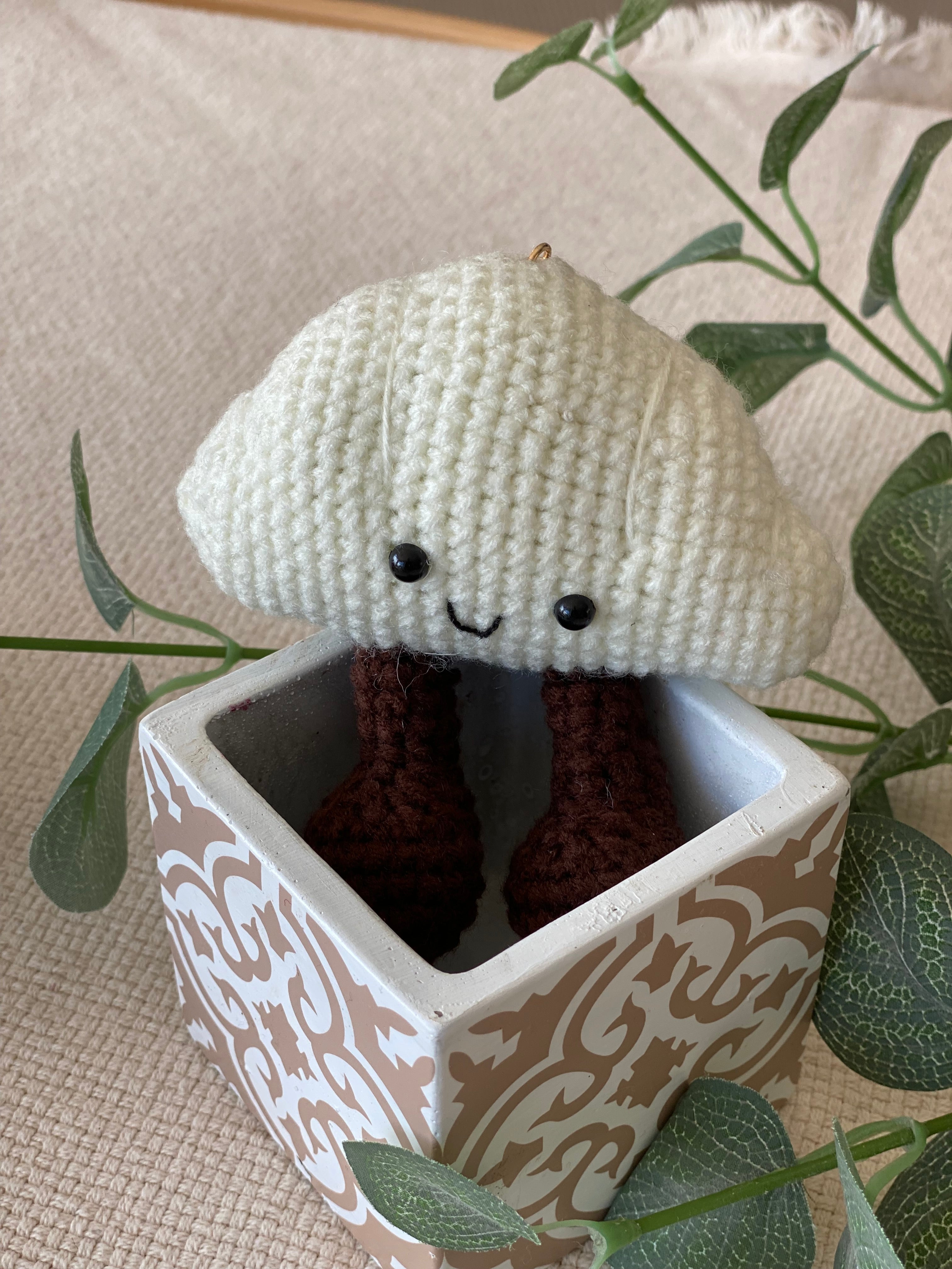 Porte-clefs Grigri en crochet ANATOLE