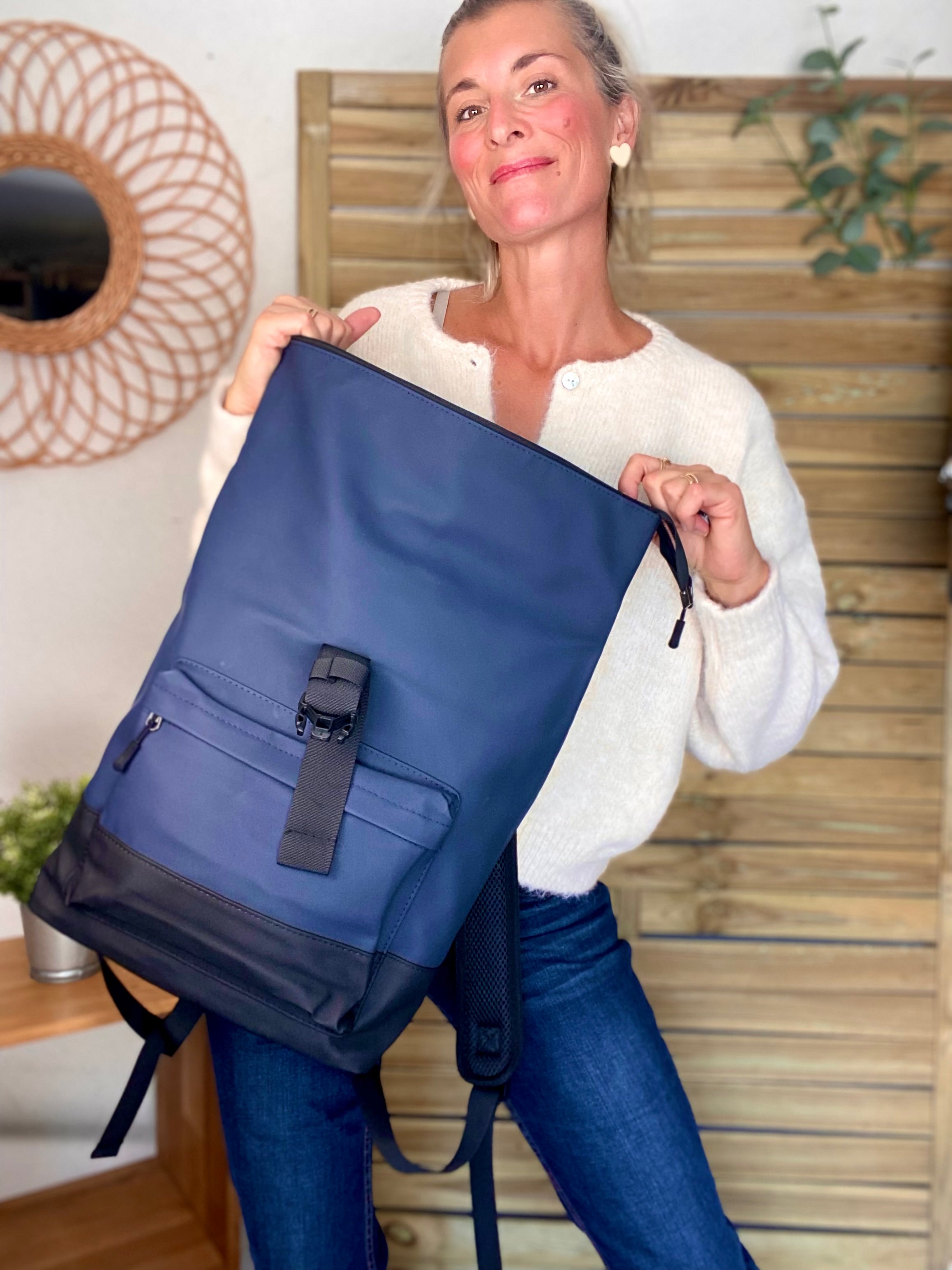 Sac à dos MARTIN Bleu marine