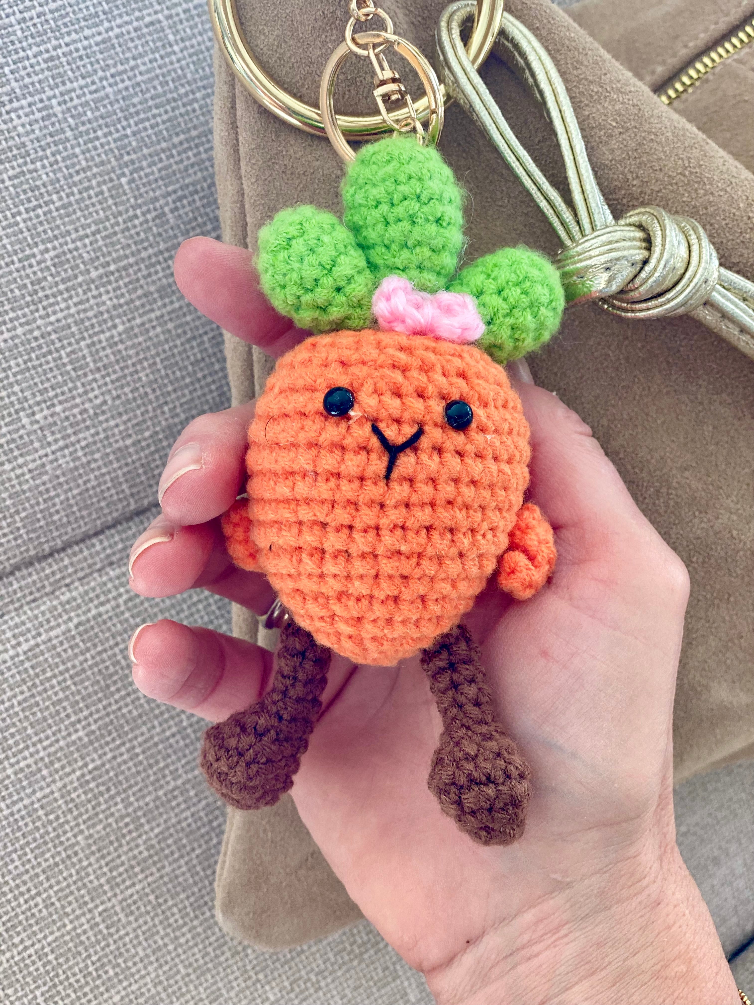 Porte-clefs Grigri en crochet ANATOLE