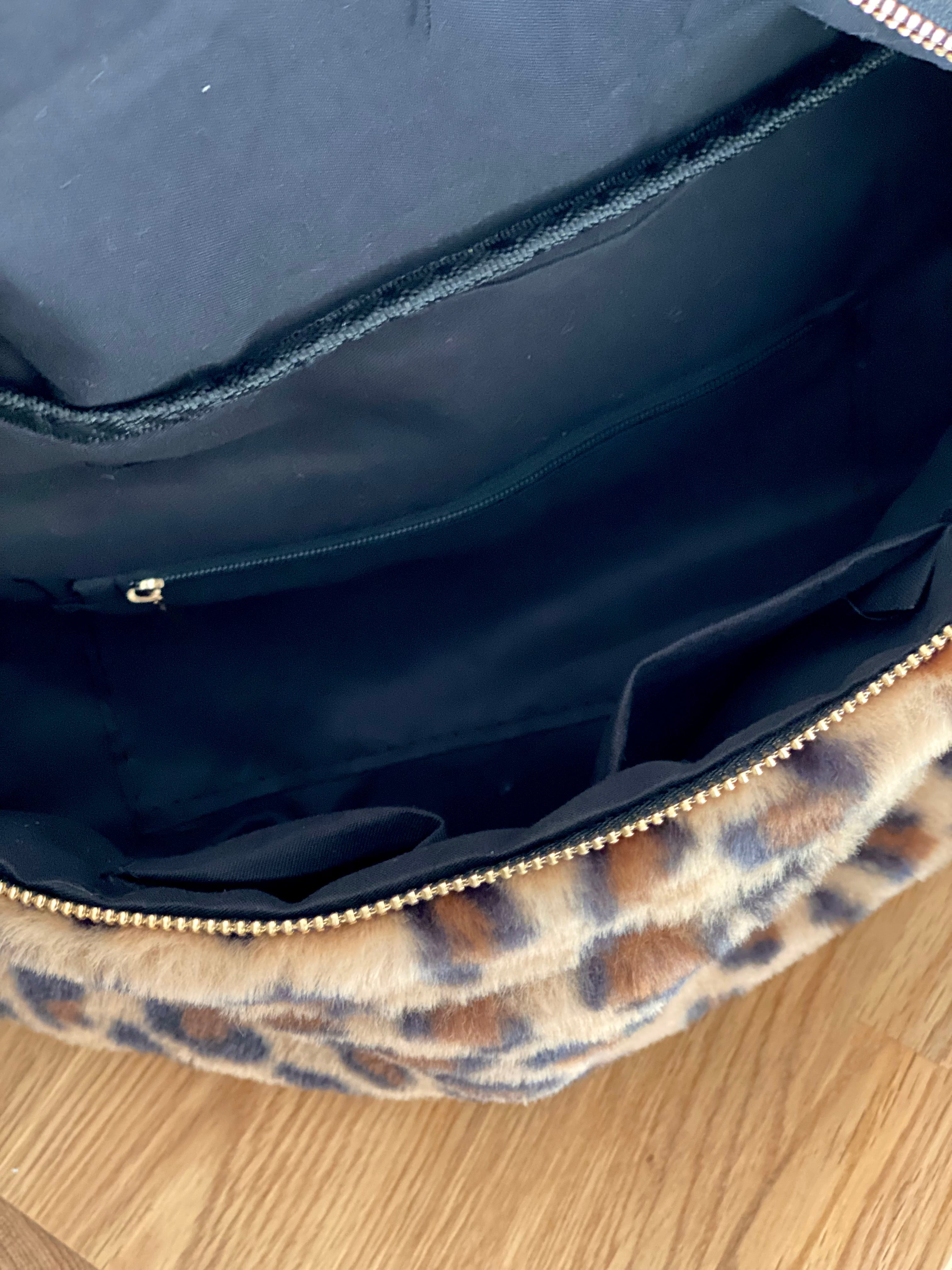 Sac banane XXL fourrure Ciao Boum CASSIE - Léo 🐆