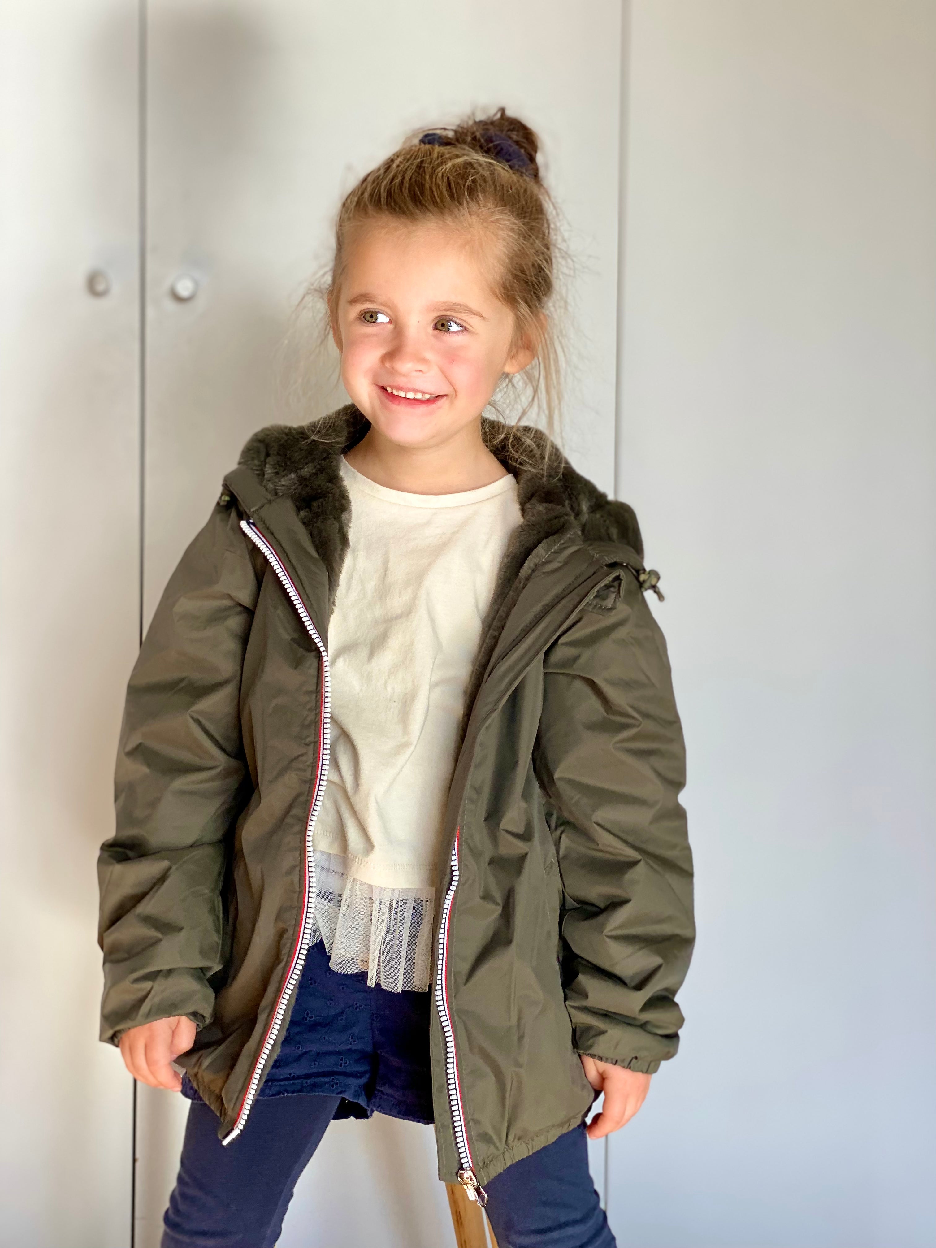 Manteau impermeable enfant sale