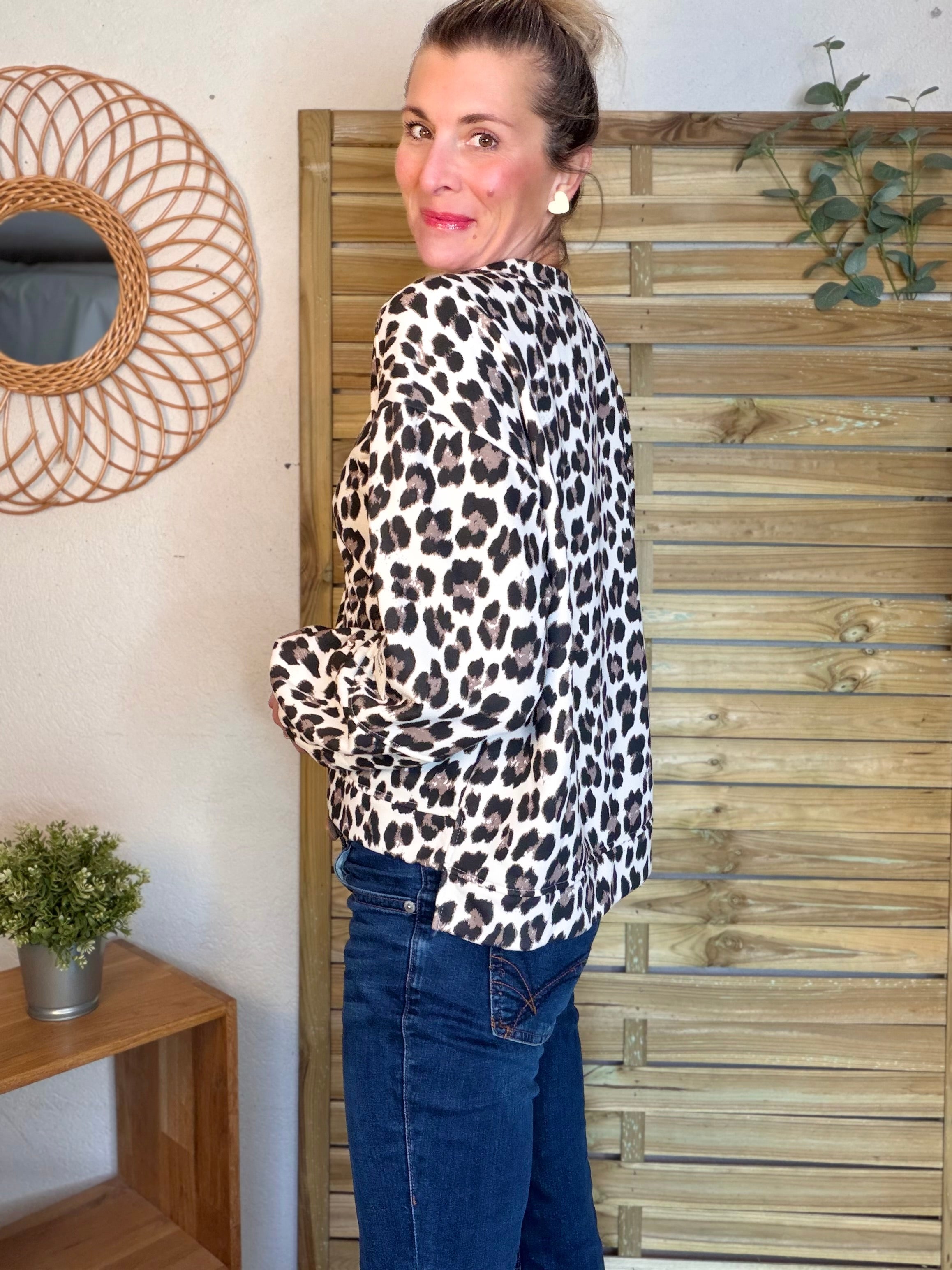 Sweat Léo Beige MAELLE