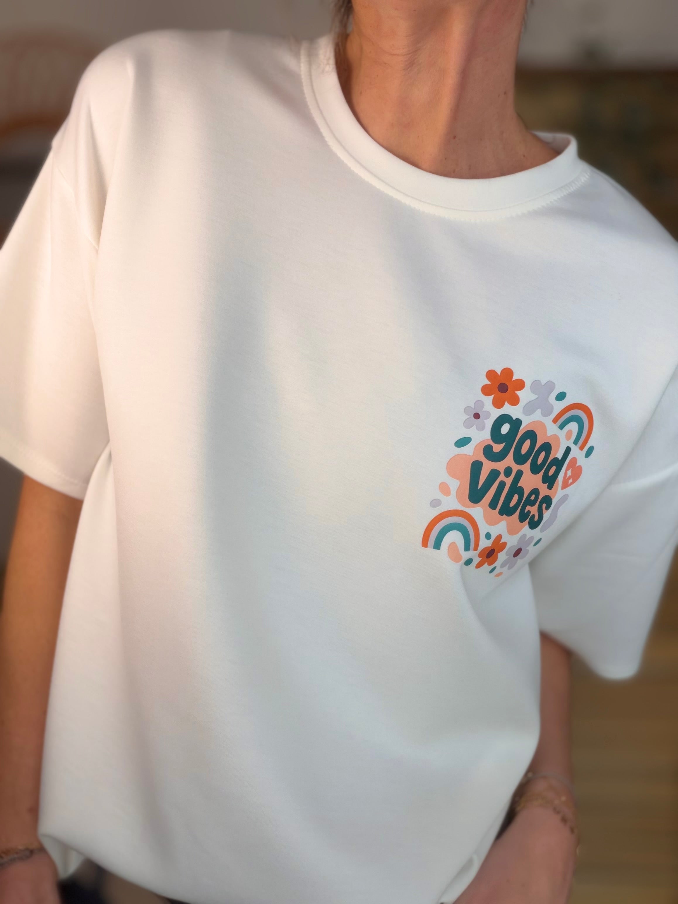 Tee shirt GOOD VIBES - THÉA