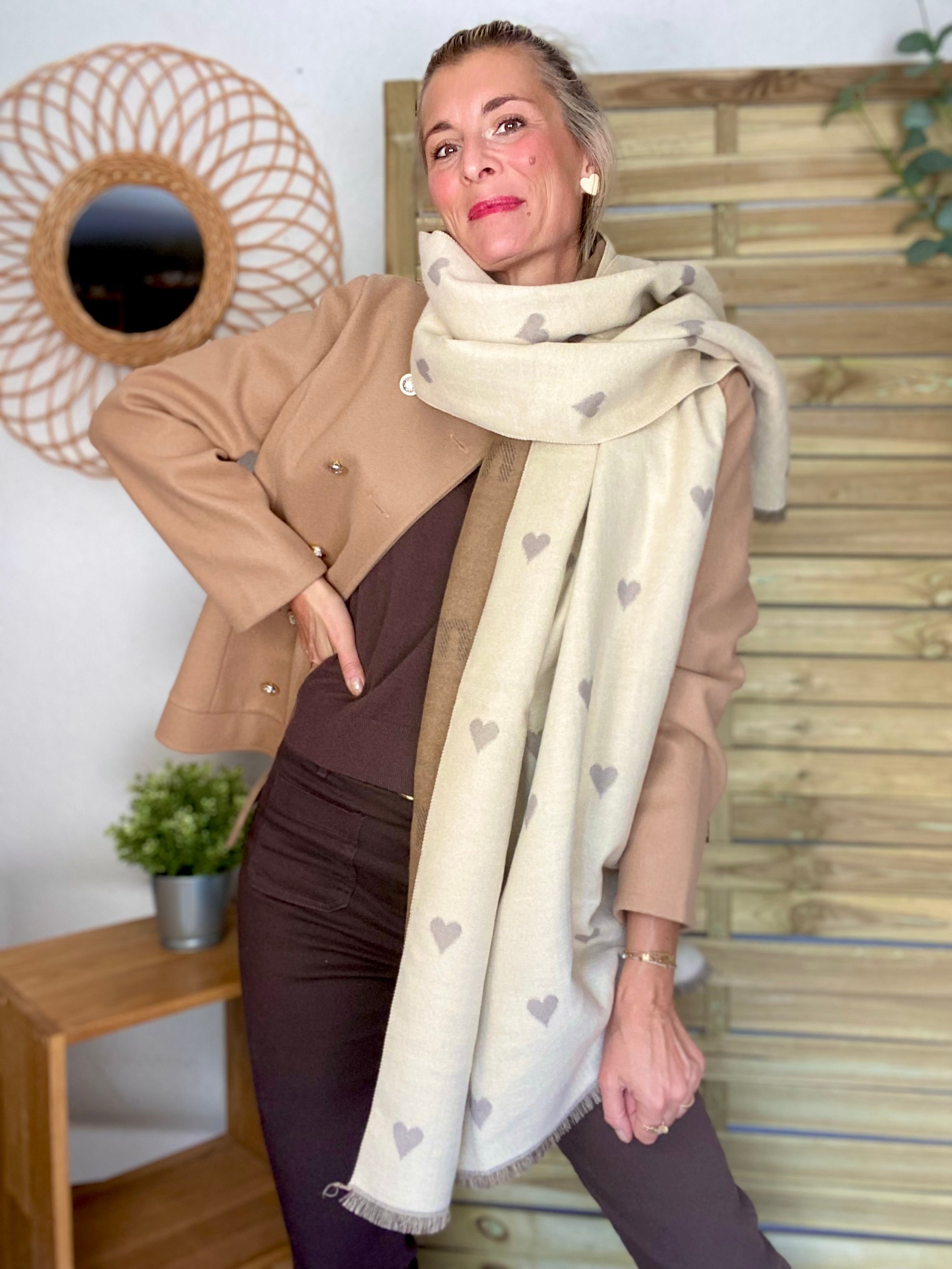 Veste caban légère JACK - Camel clair