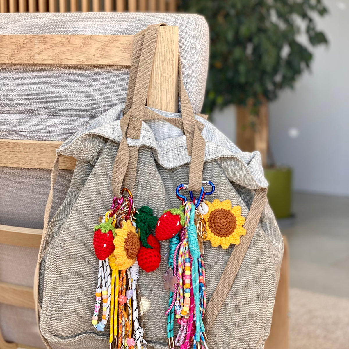 Mood of Grigri - bijoux de sac porte-bonheur - 8 variantes - Perlerine Creations