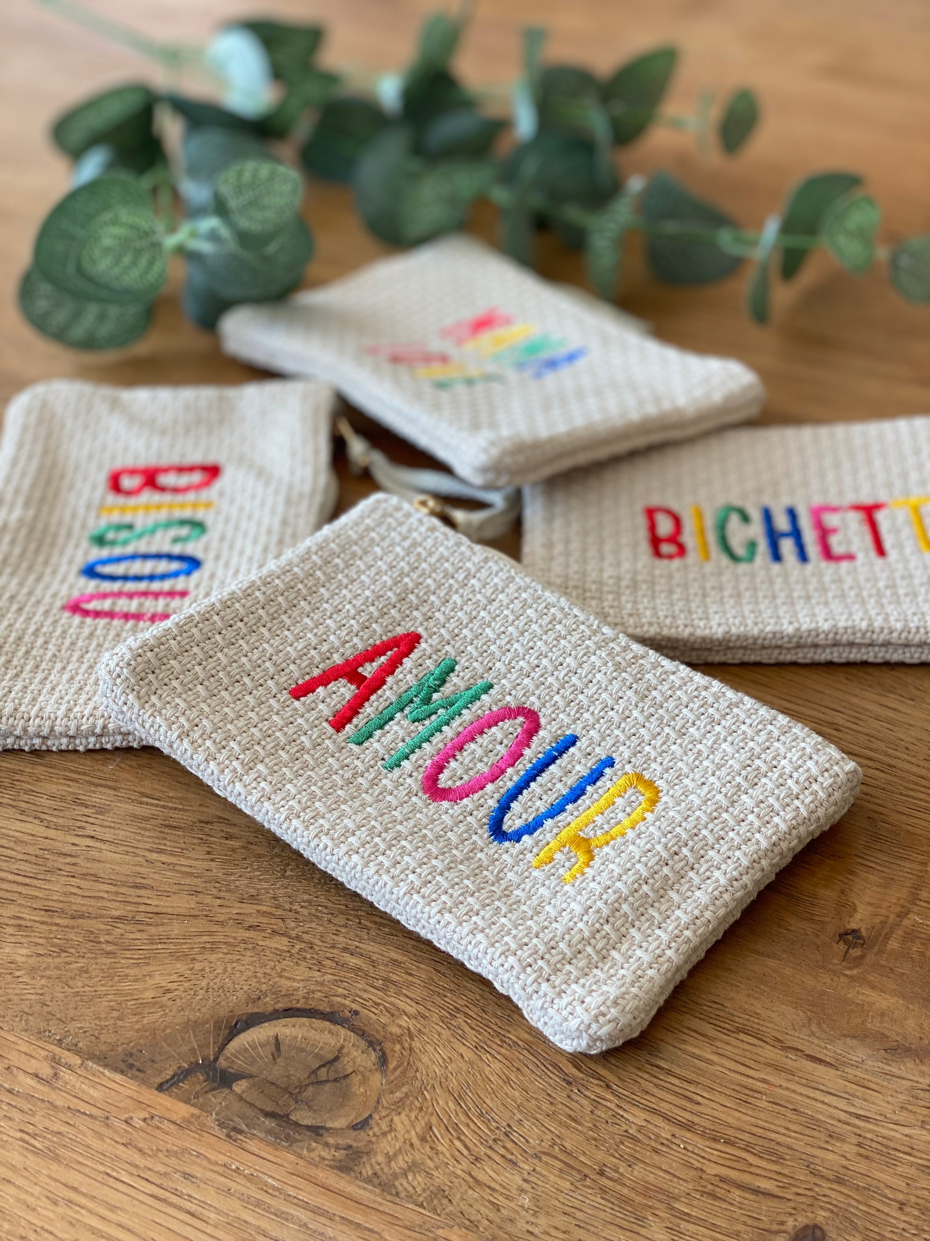 Pochette SUZETTE arc-en-ciel 🌈