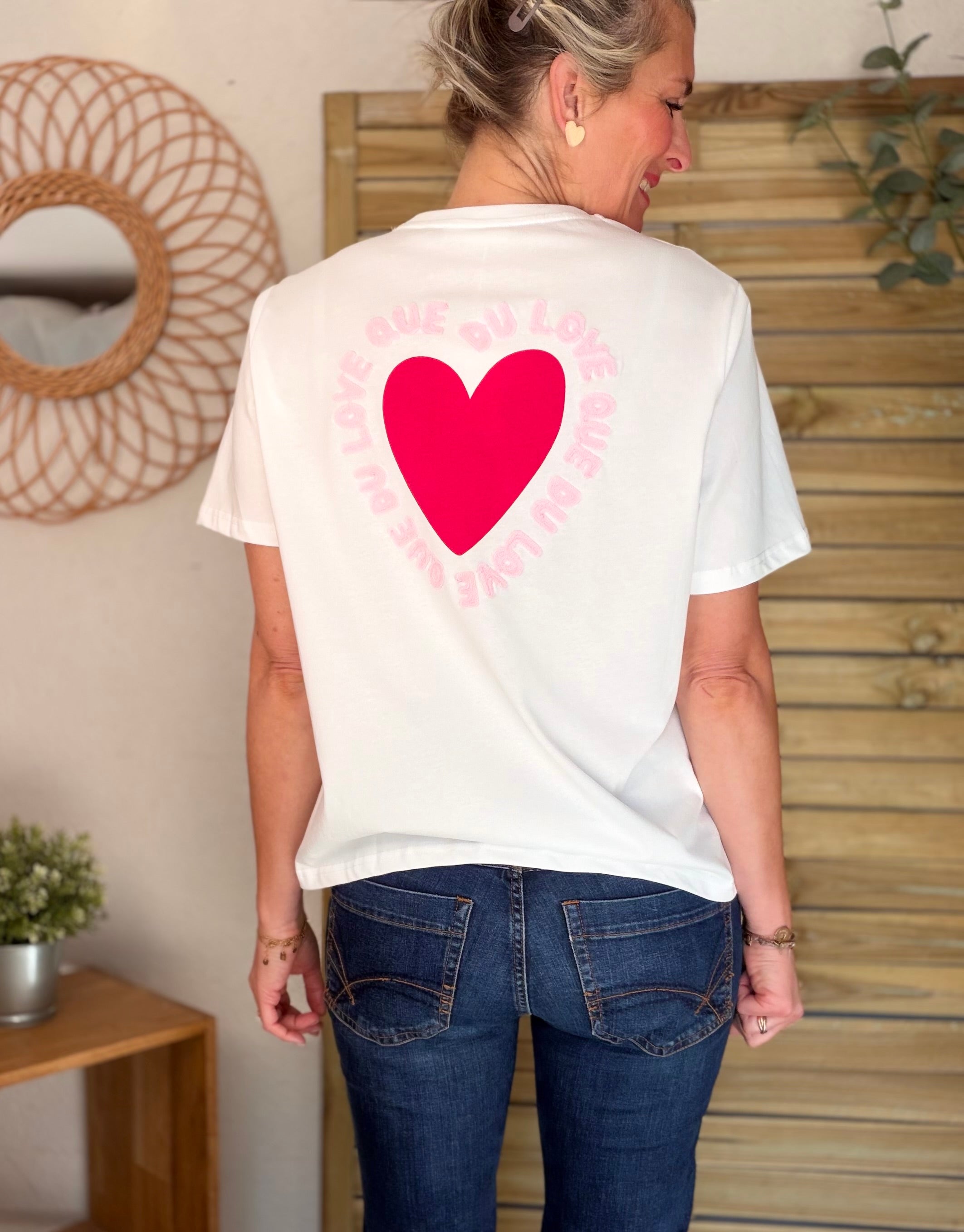 Tee shirt QUE DU LOVE - MORAG