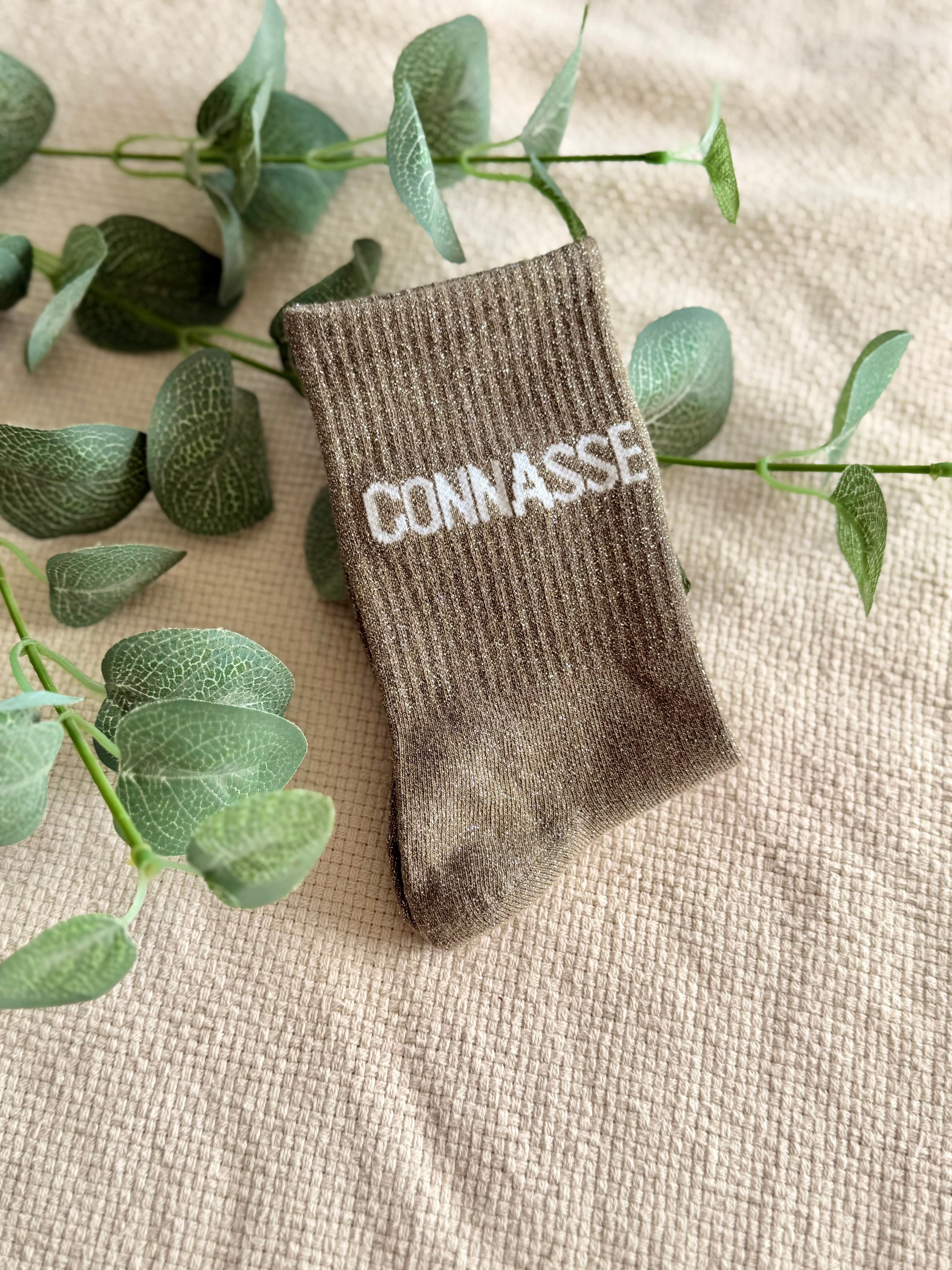 Chaussettes scintillantes glitter ZOÉ