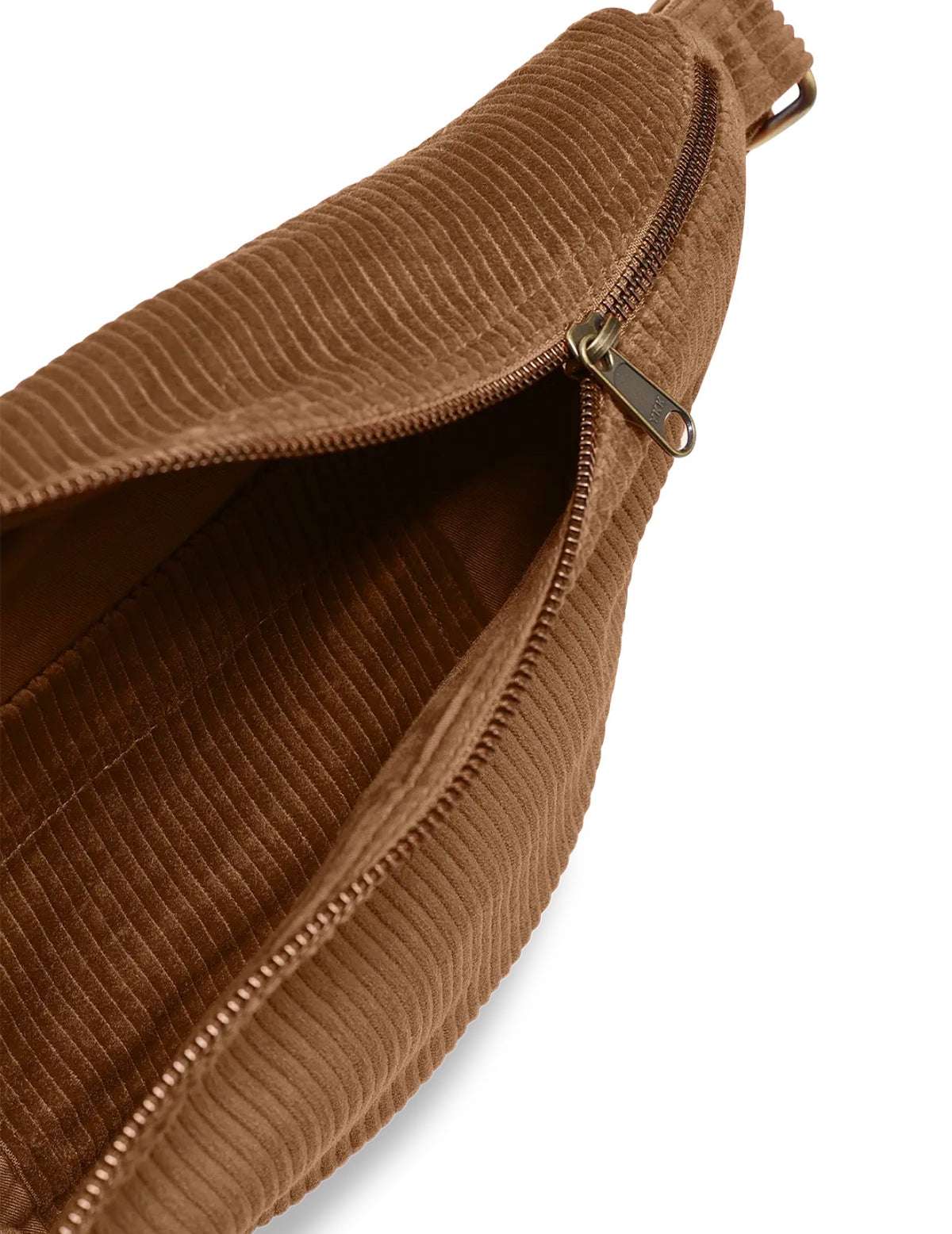 HINDBAG SASHA - Sac banane Velours Macchiato