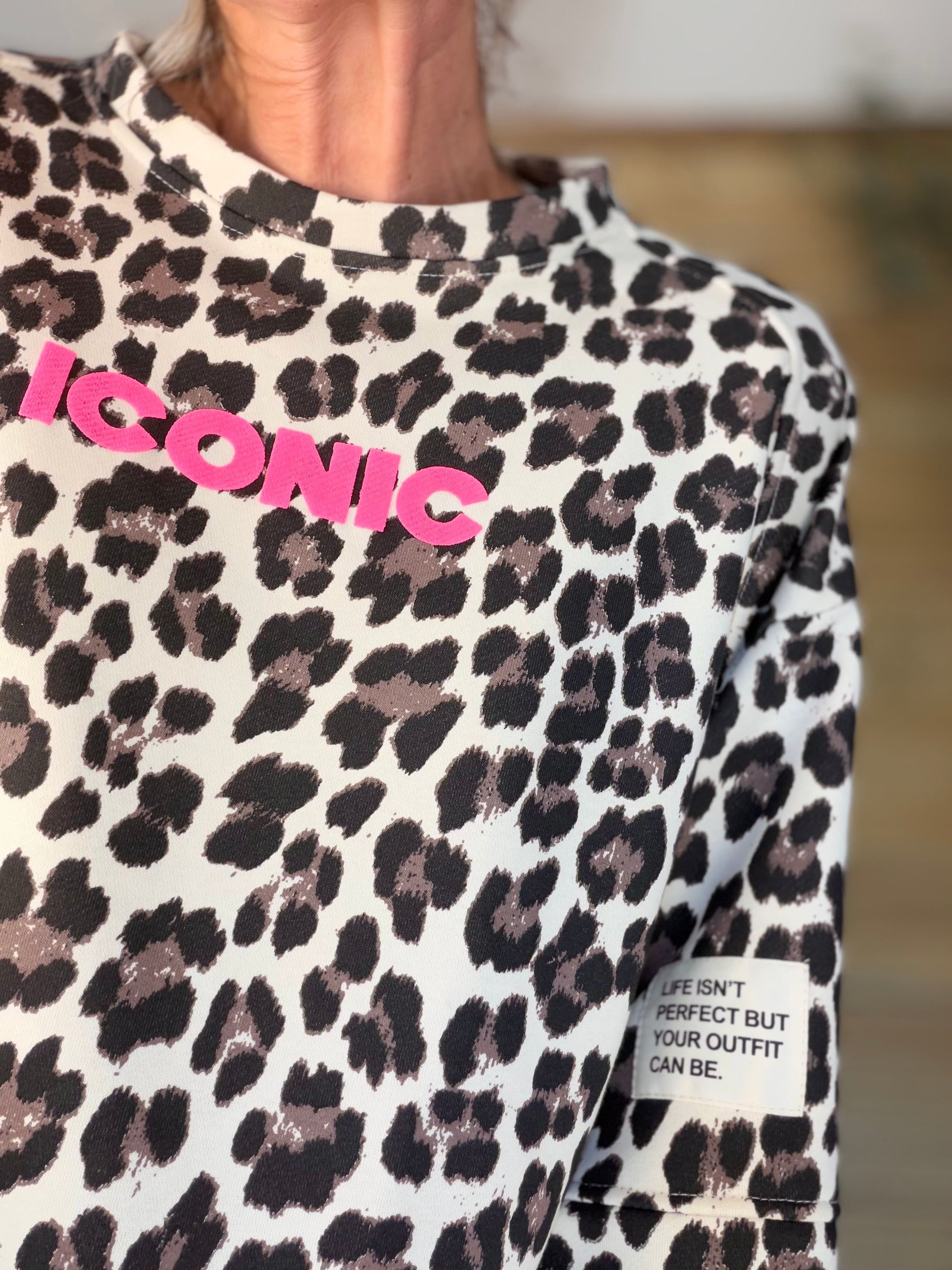 Sweat Léo Beige ICONIC NINON