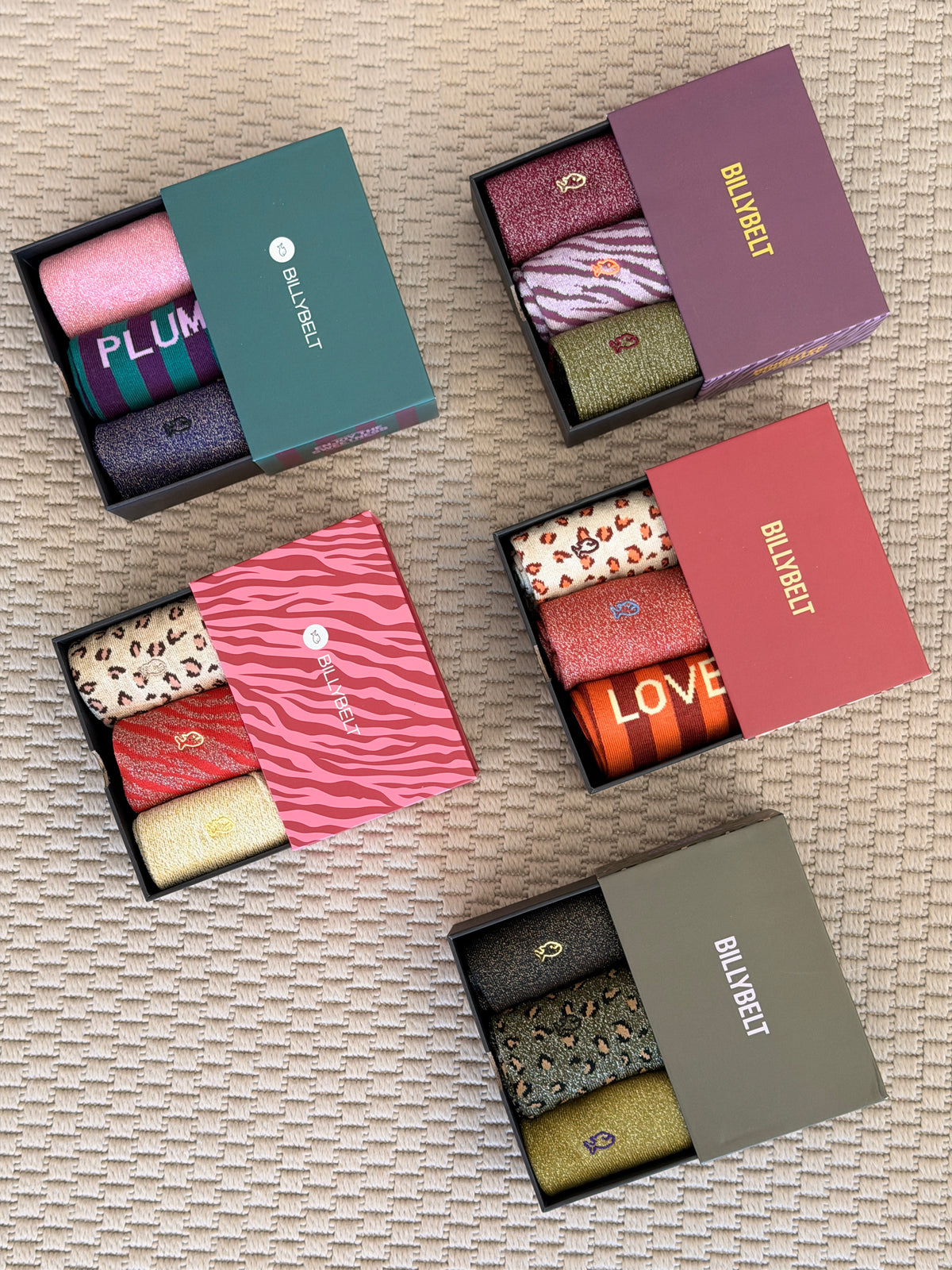 Coffret de 3 paires de chaussettes femme BILLYBELT