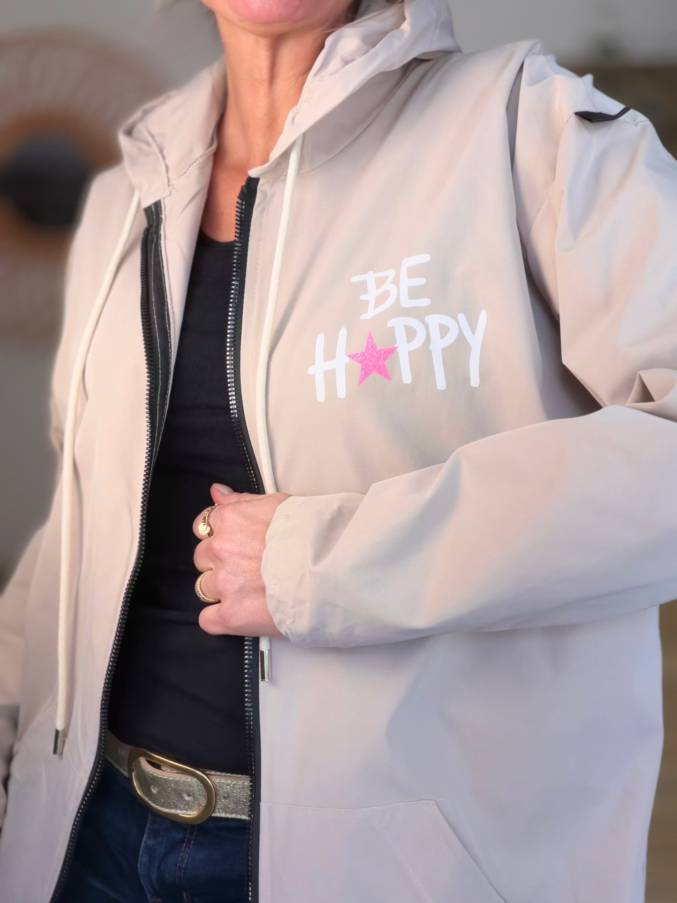 Veste Coupe vent long LESLIE - Beige