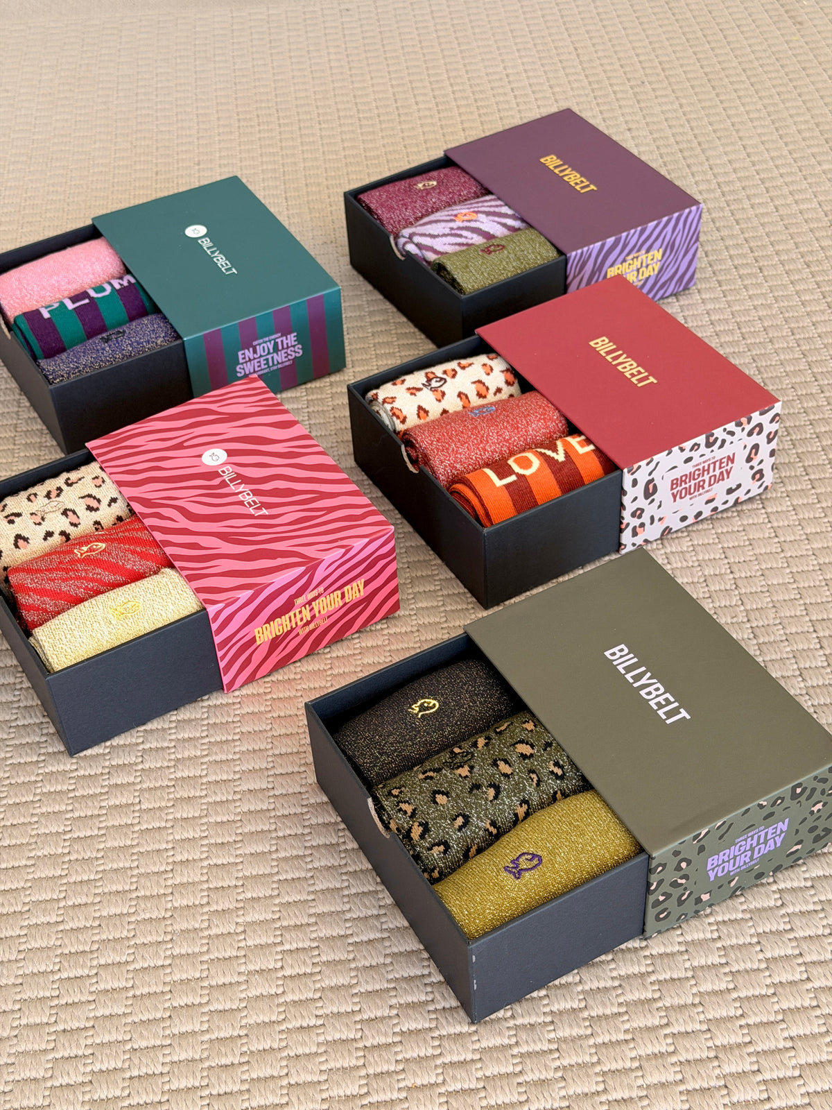 Coffret de 3 paires de chaussettes femme BILLYBELT