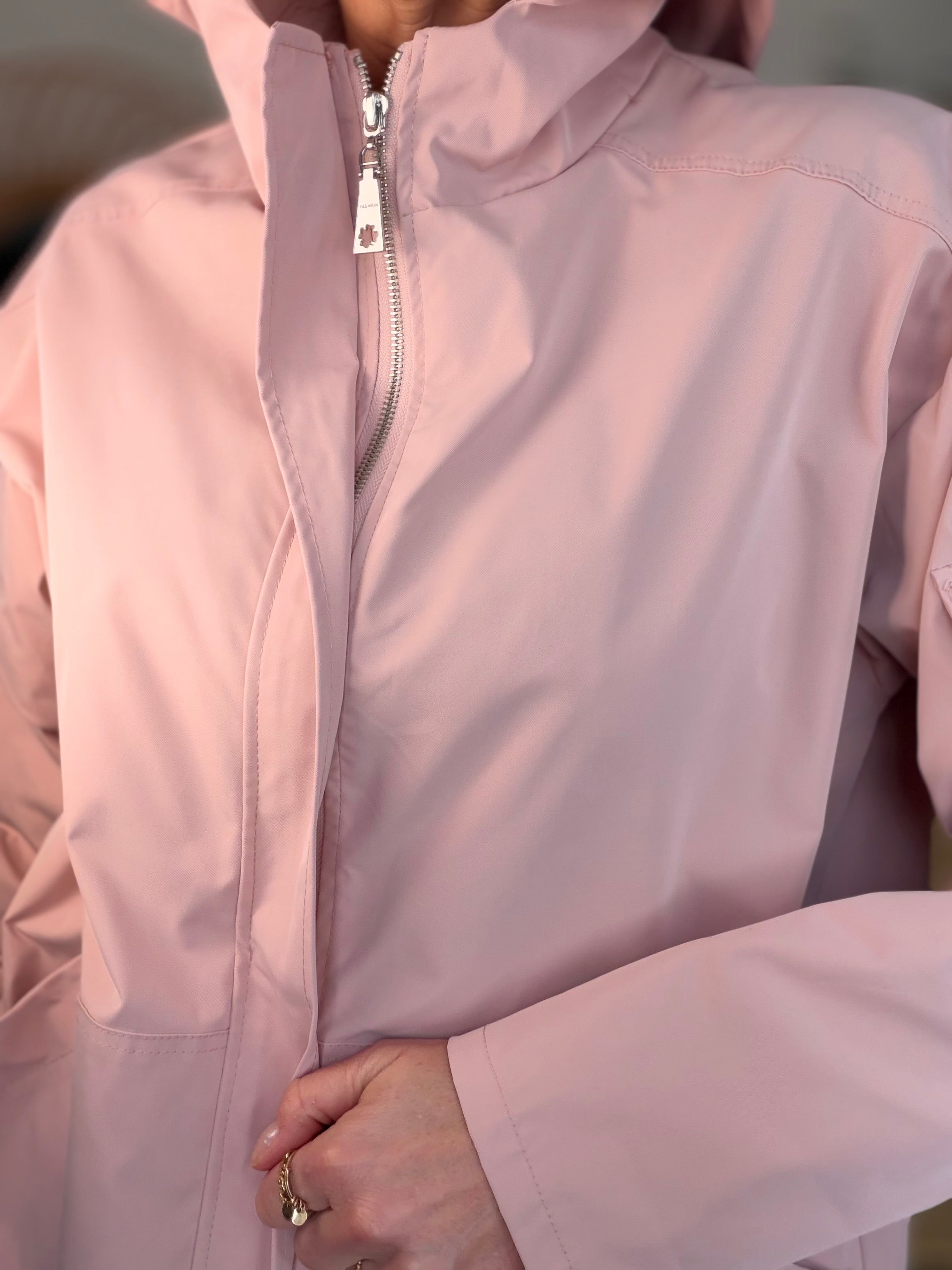 Veste Coupe vent court LIZZIE - Rose