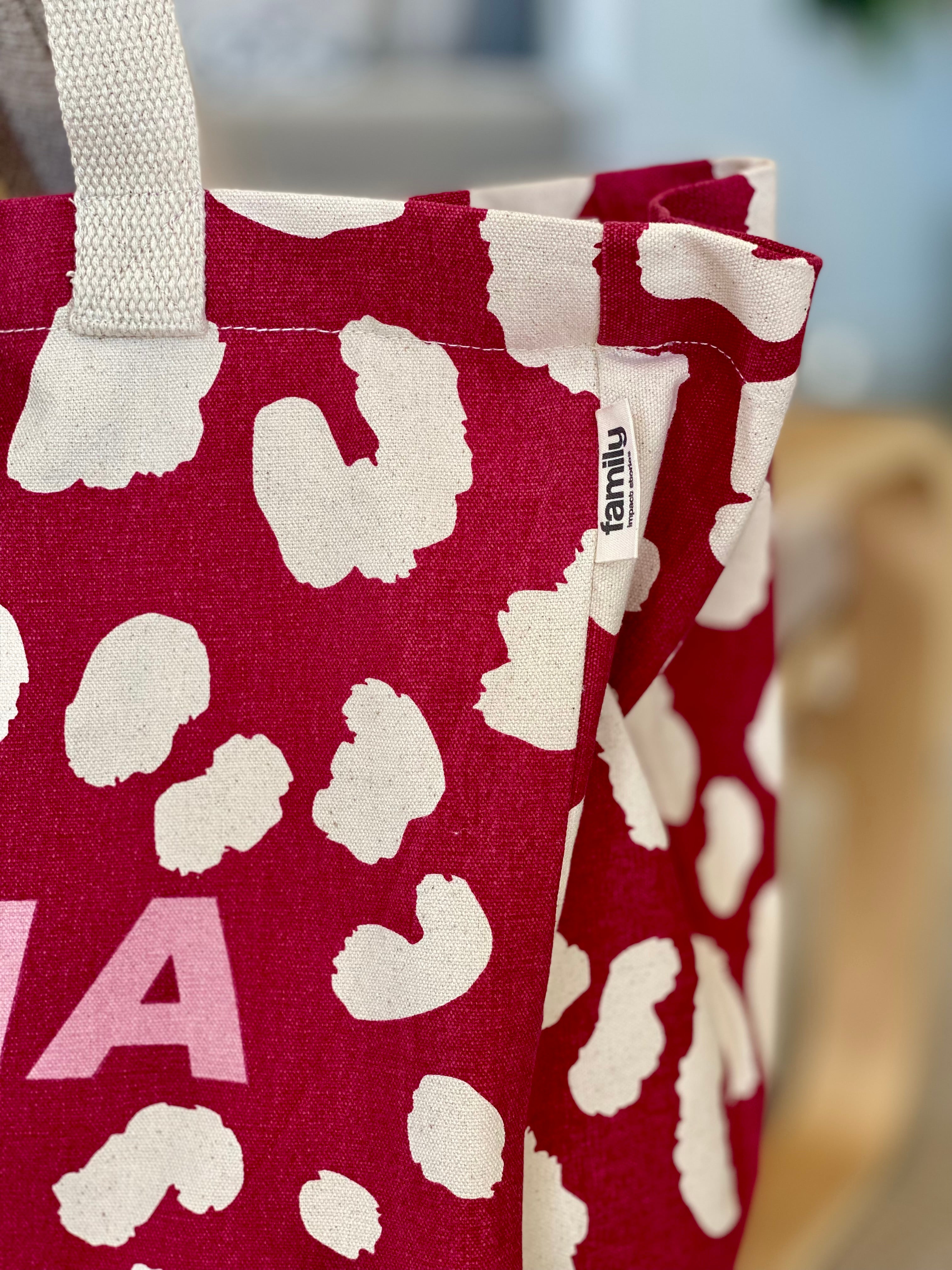 Sac cabas MAMMA Léopard - FAMILY IMPACT STORIES
