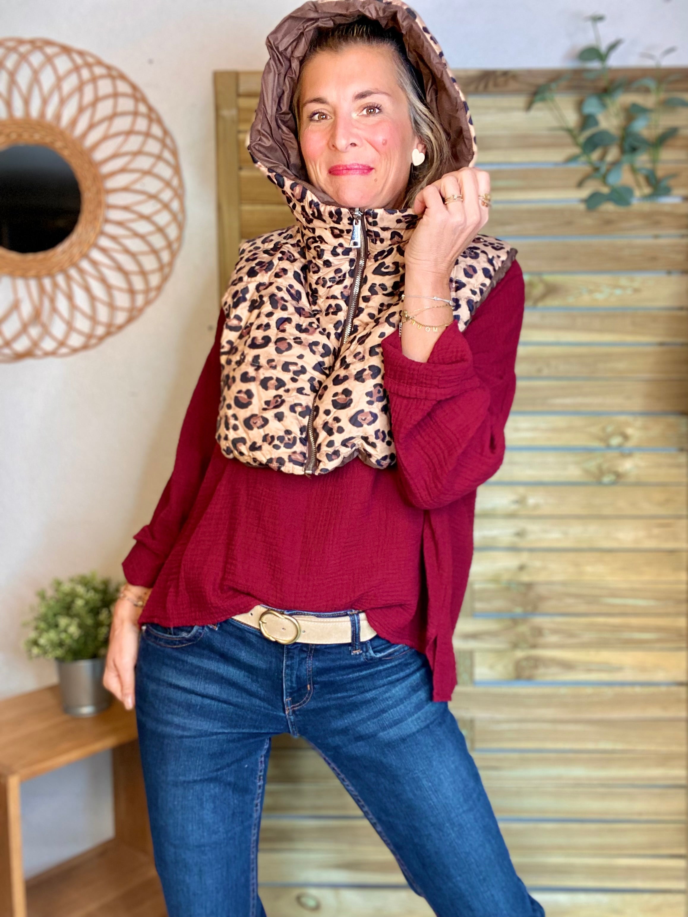 Col capuche amovible ARCHIE - Choco Léo 🐆