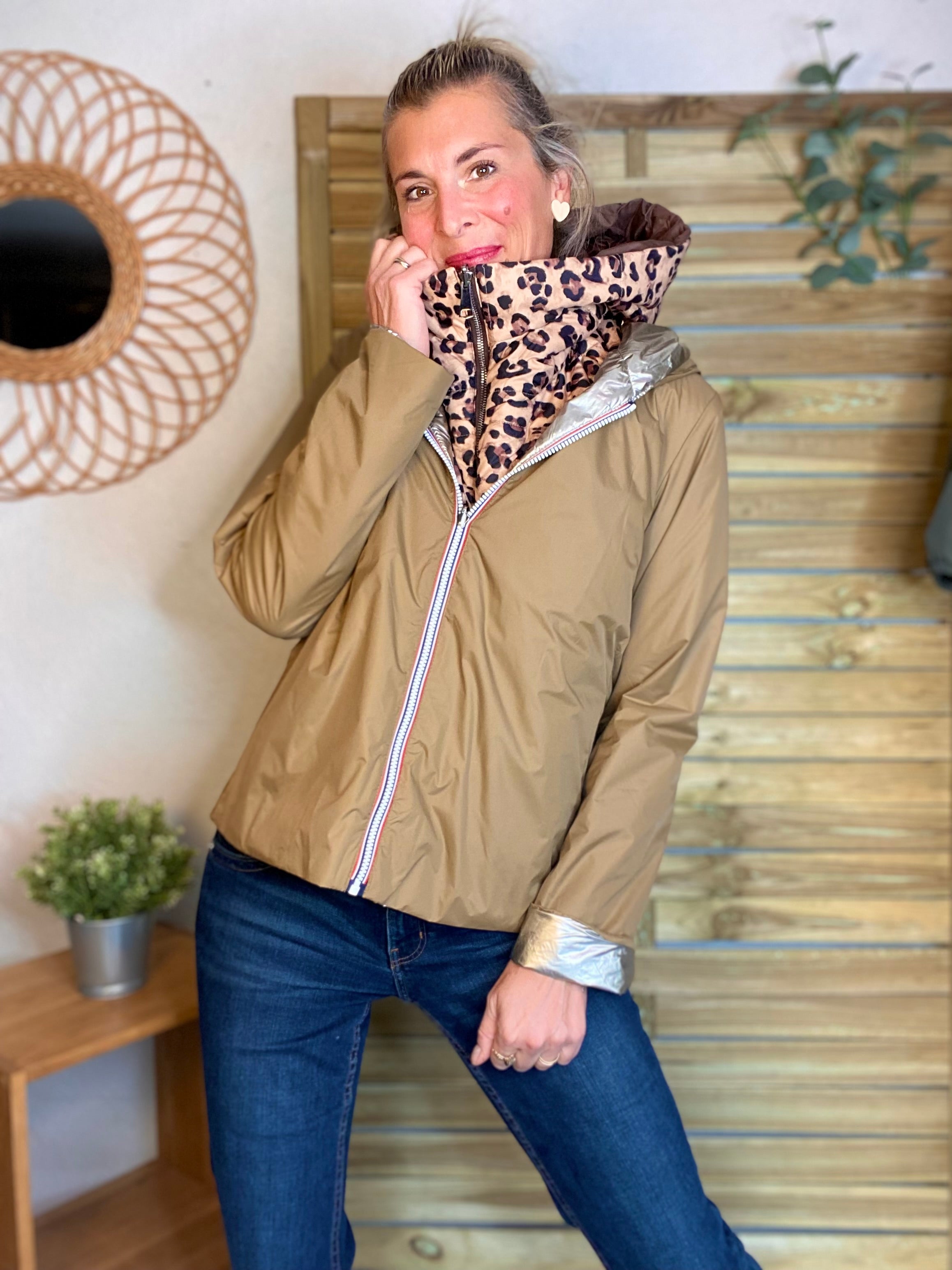 Col capuche amovible ARCHIE - Choco Léo 🐆