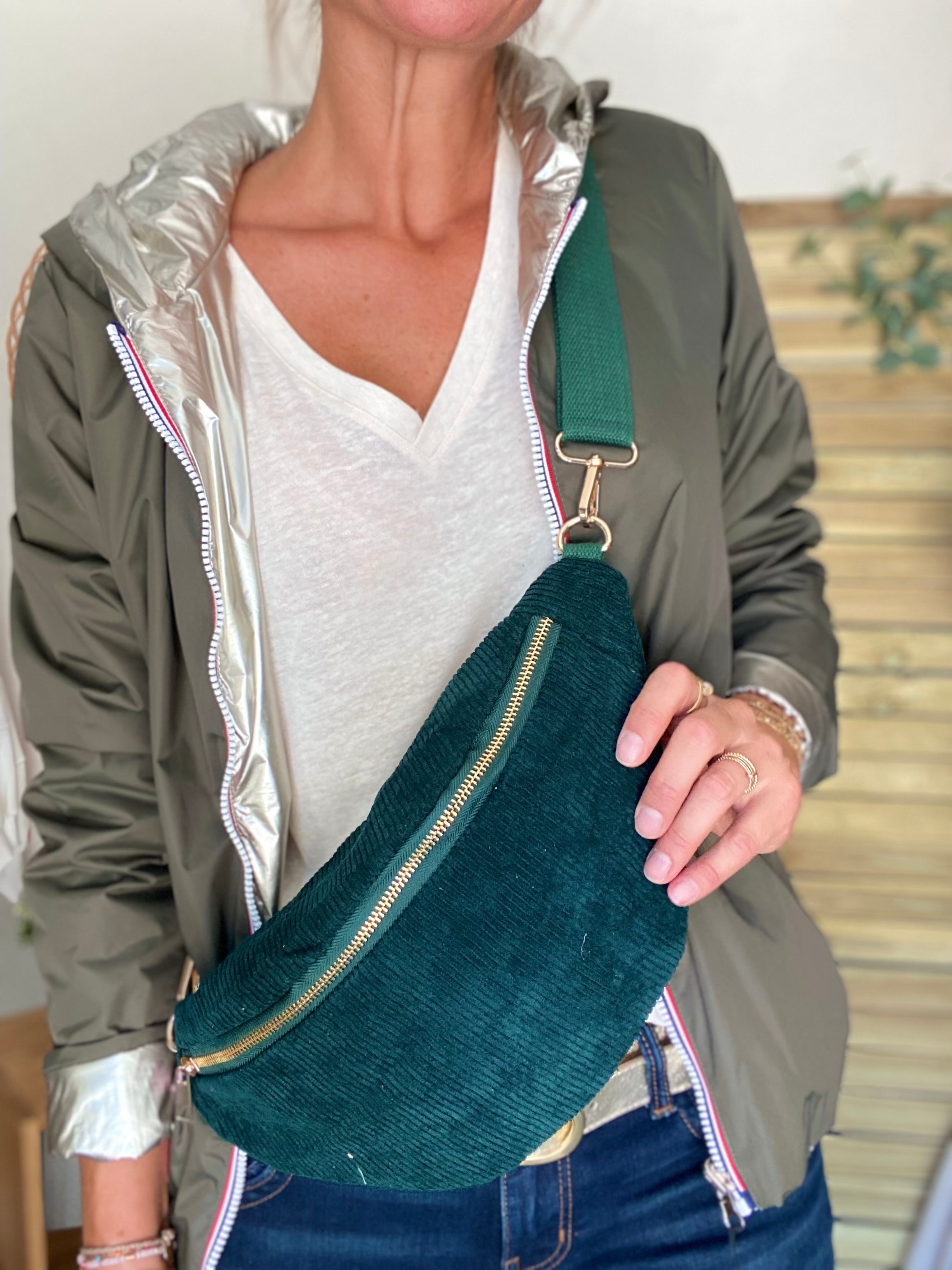 Sac banane XL Ciao Boum - IVY - Vert sapin (20 coloris)