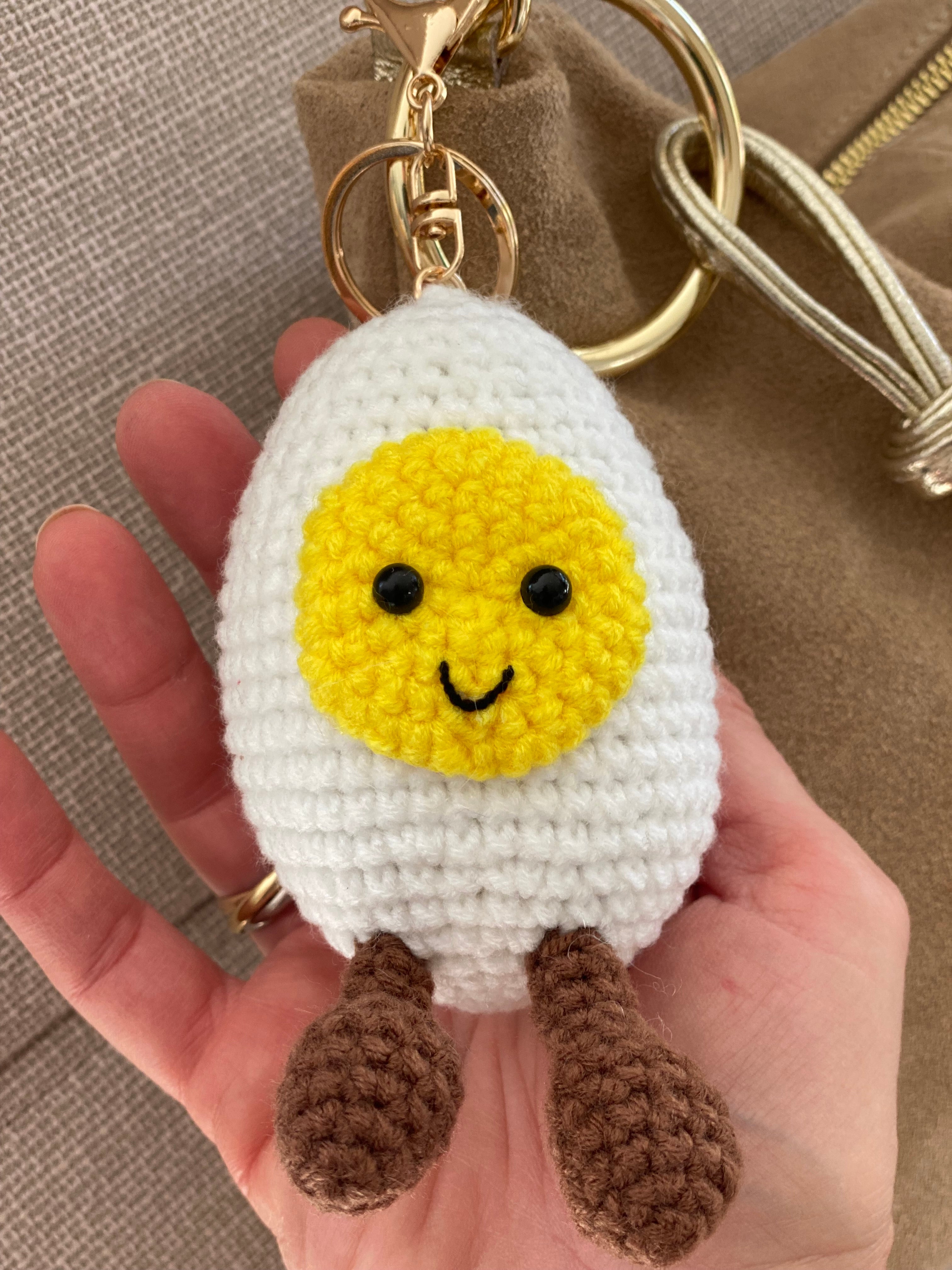 Porte-clefs Grigri en crochet ANATOLE