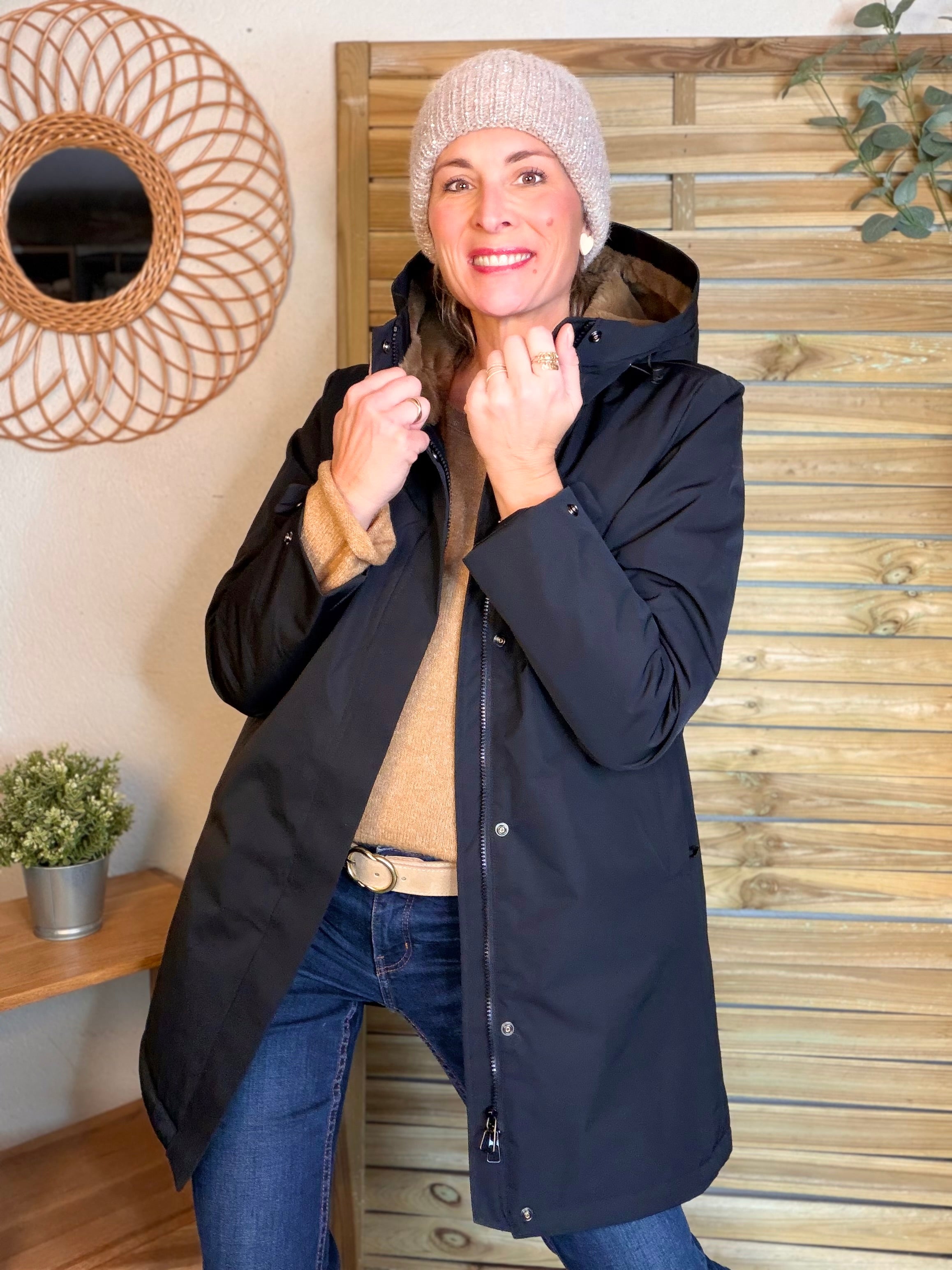 Bonnet en laine avec sequins ÉLOI