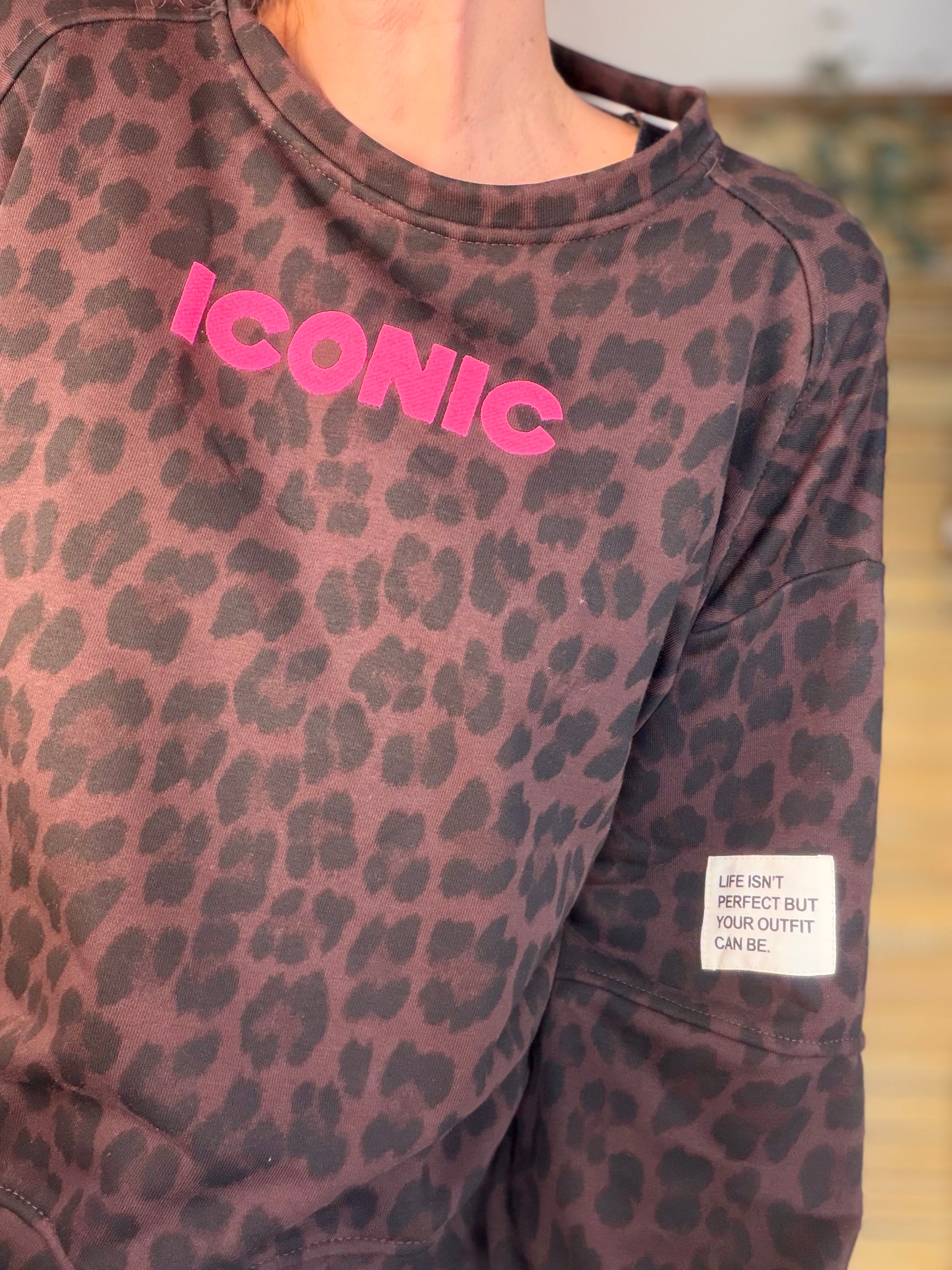 Sweat Léo Choco ICONIC NINON