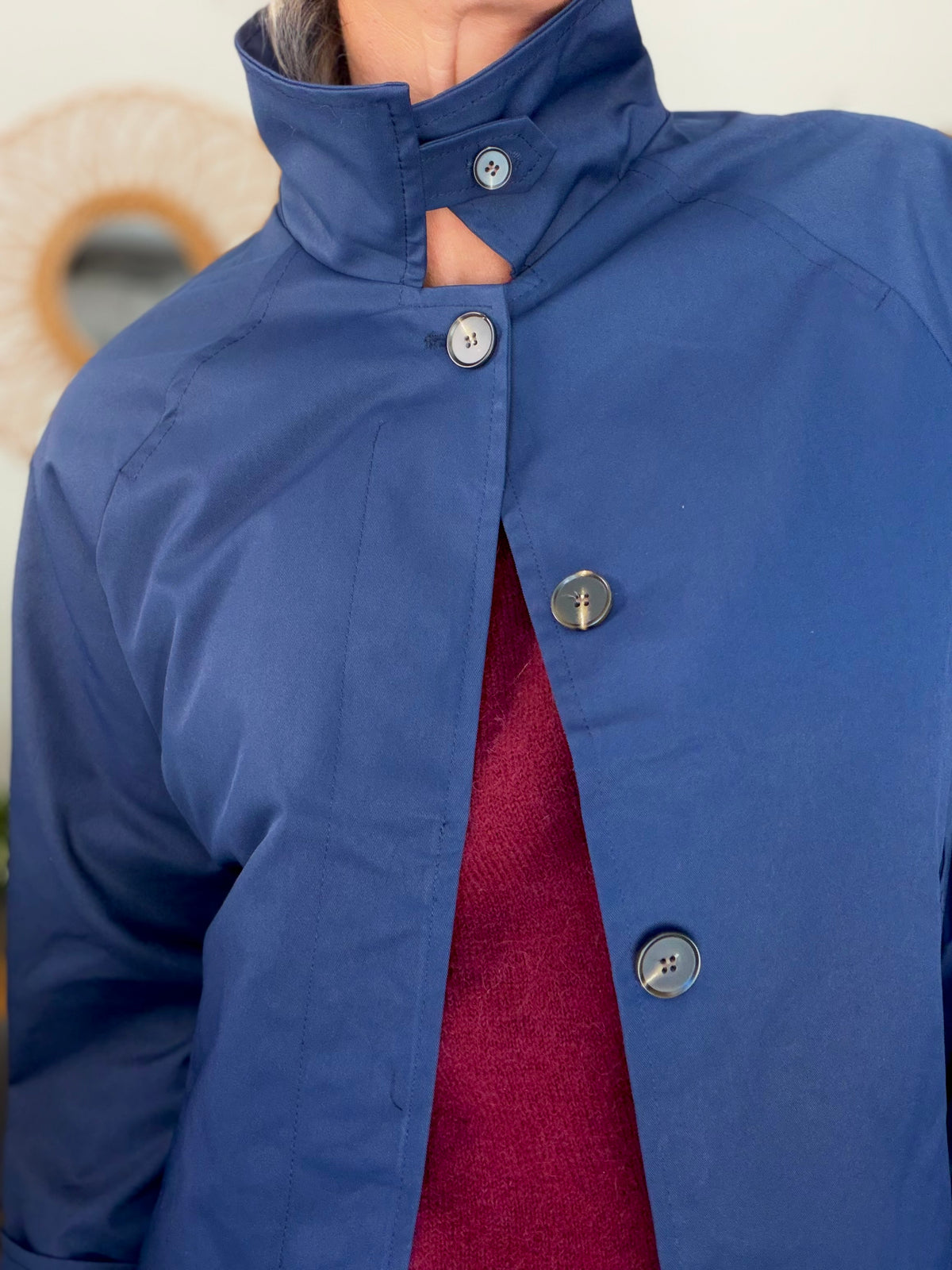 Veste Trench avec Liberty - MADELEINE Bleu marine