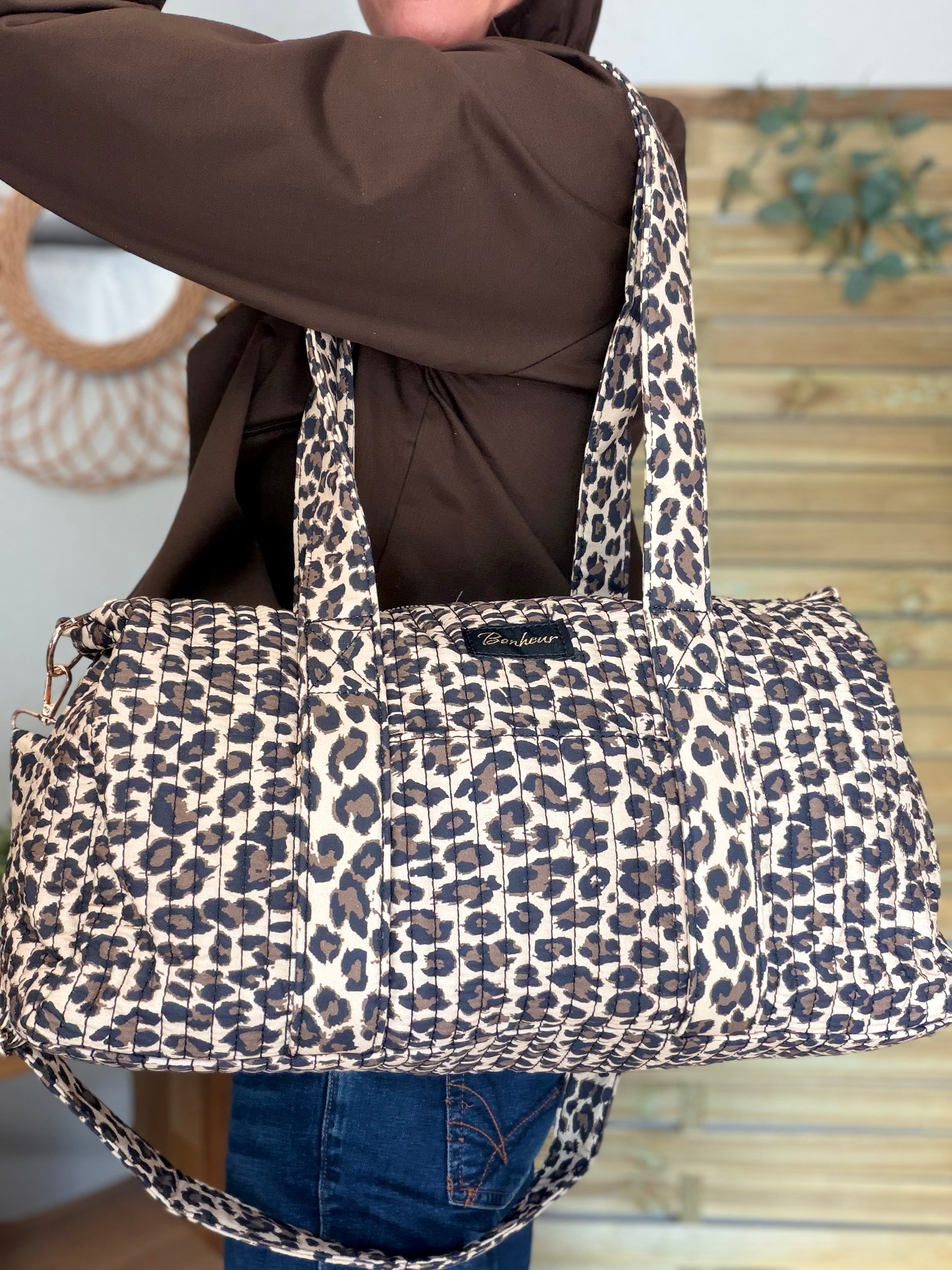 Sac polochon imprimé Léo Bonheur NOA