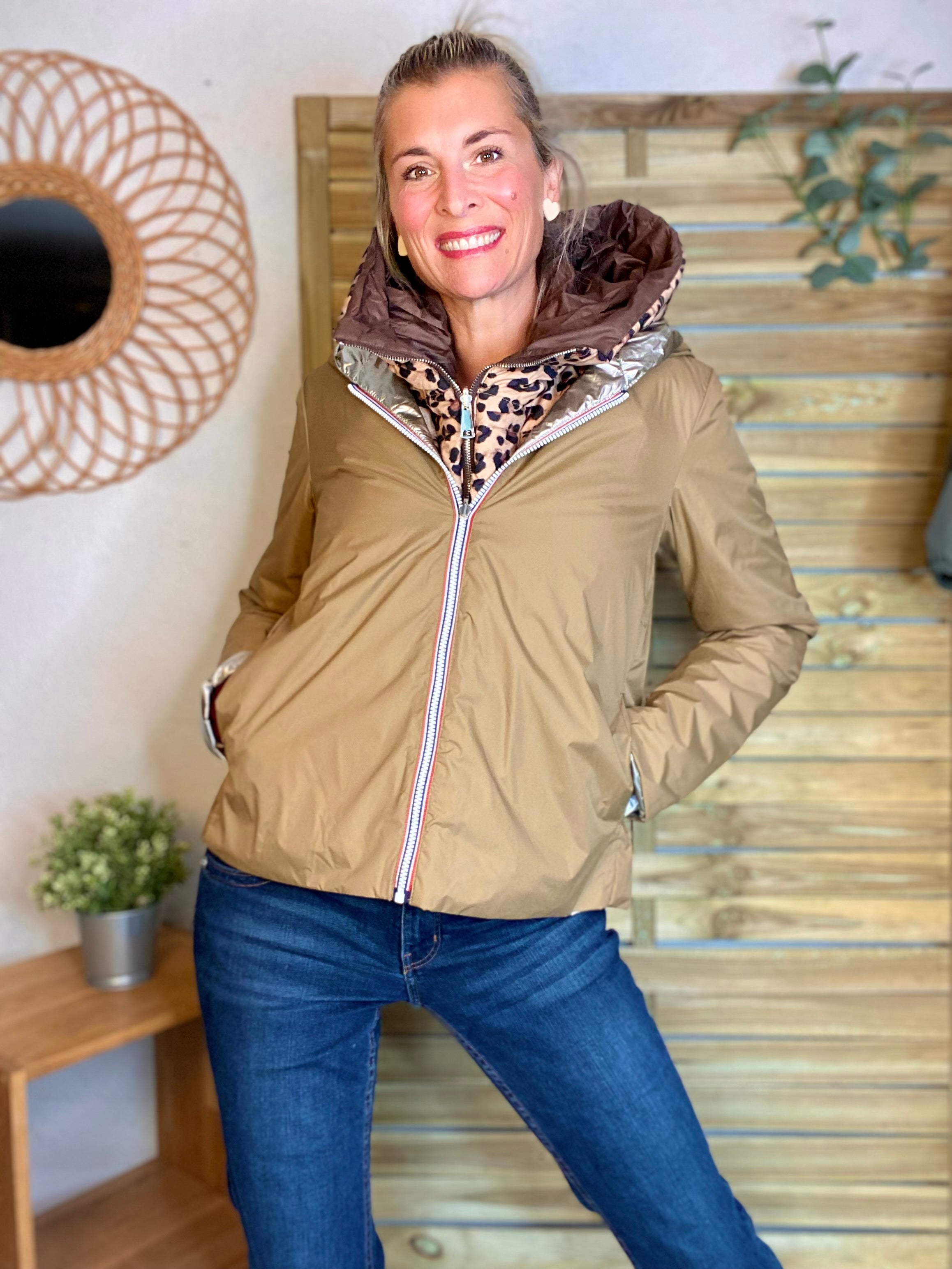 Col capuche amovible ARCHIE - Choco Léo 🐆