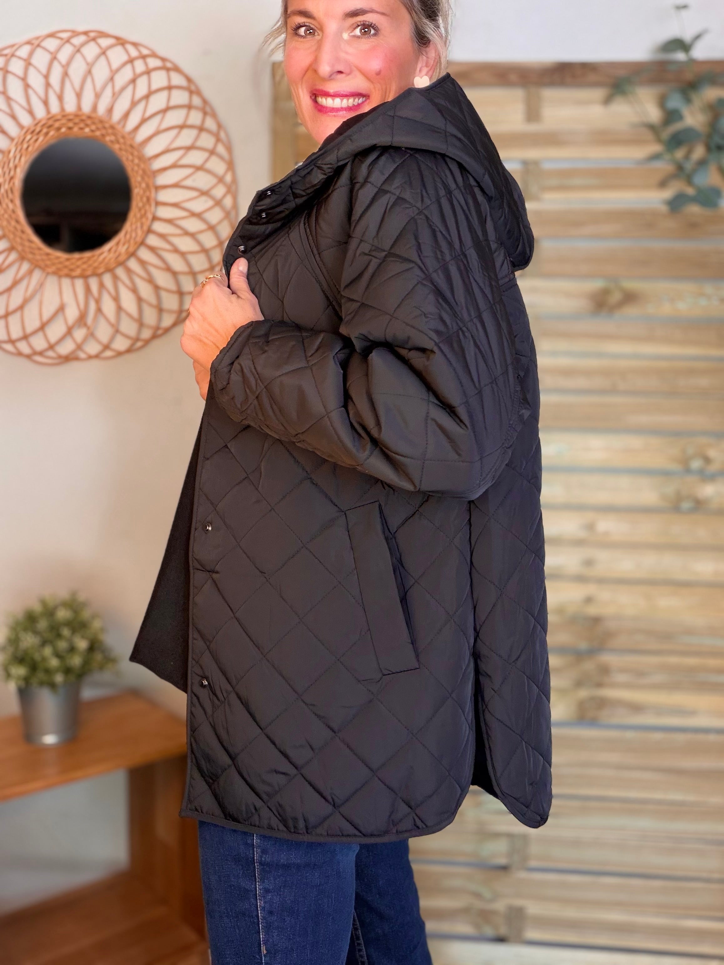 ⚡️ PÉPITES FRIDAY - Veste matelassée noir JASPER