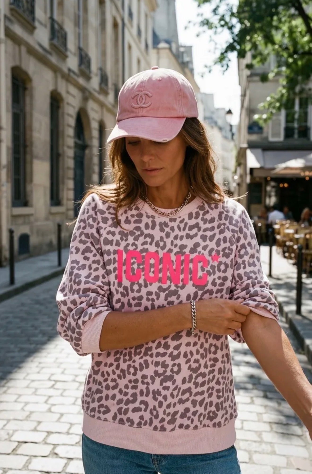 Sweat ICONIC Léo - ANGELA Rose