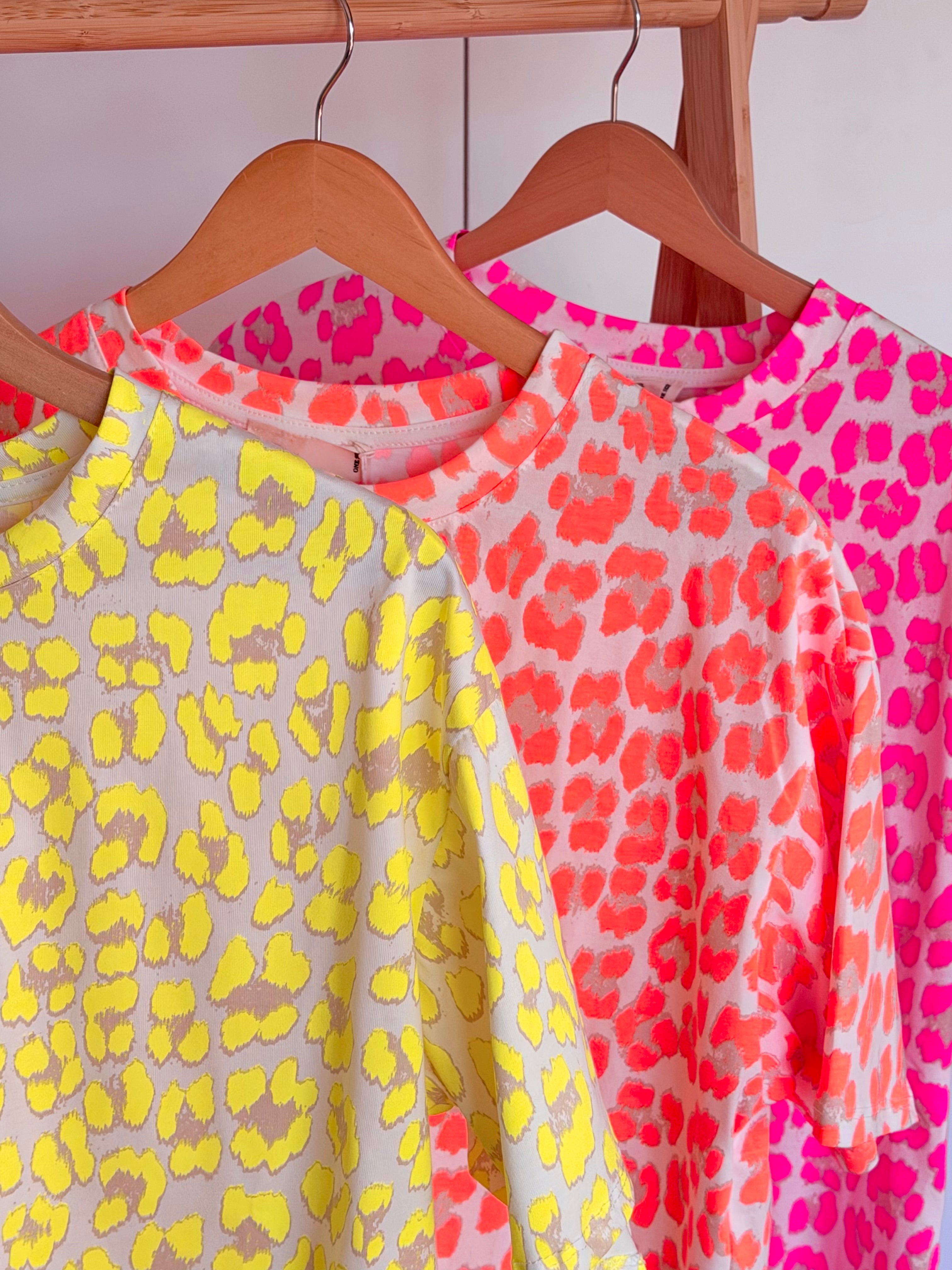 Tee shirt Léo ODESSA Jaune Fluo