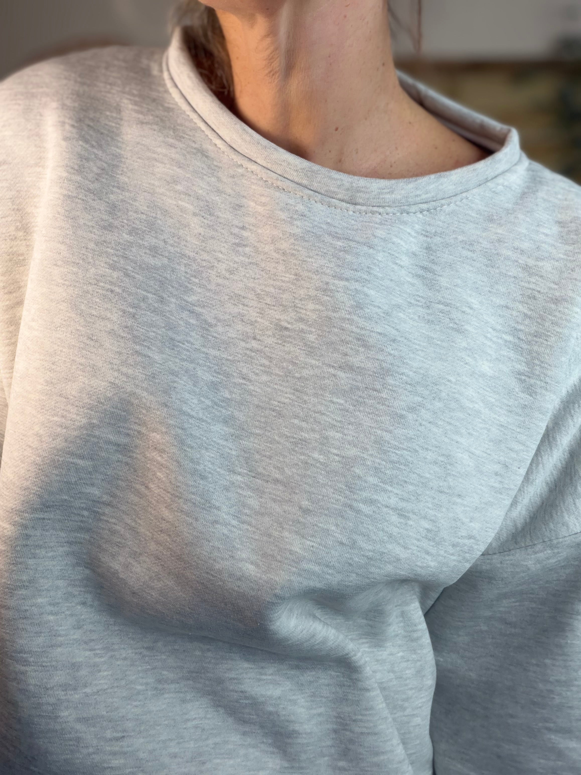 Sweat molleton oversized GOOD VIBES - MIKA