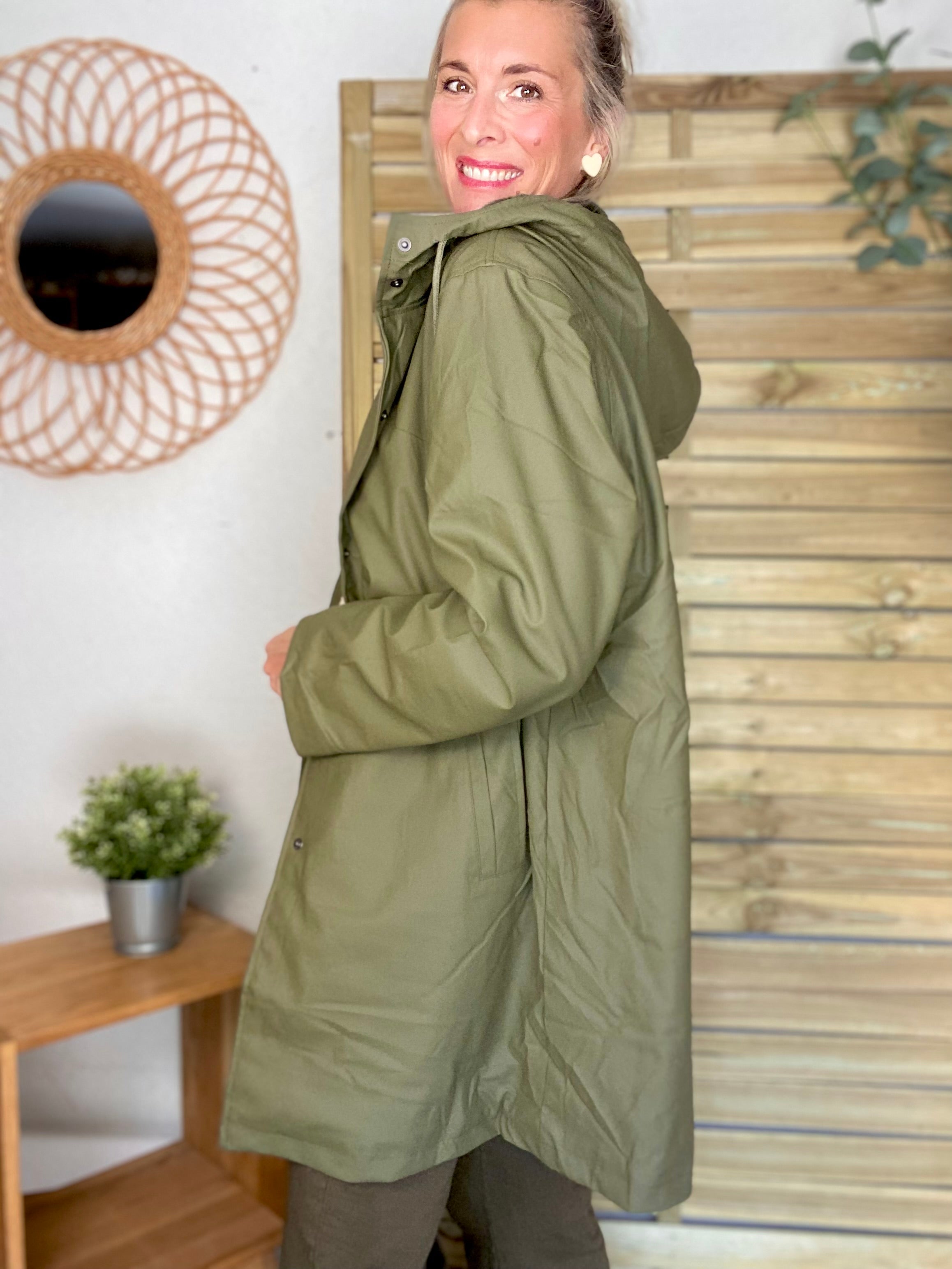 ⚡️ PÉPITES FRIDAY - Parka fourrée Imperméable Kaki - RILEY