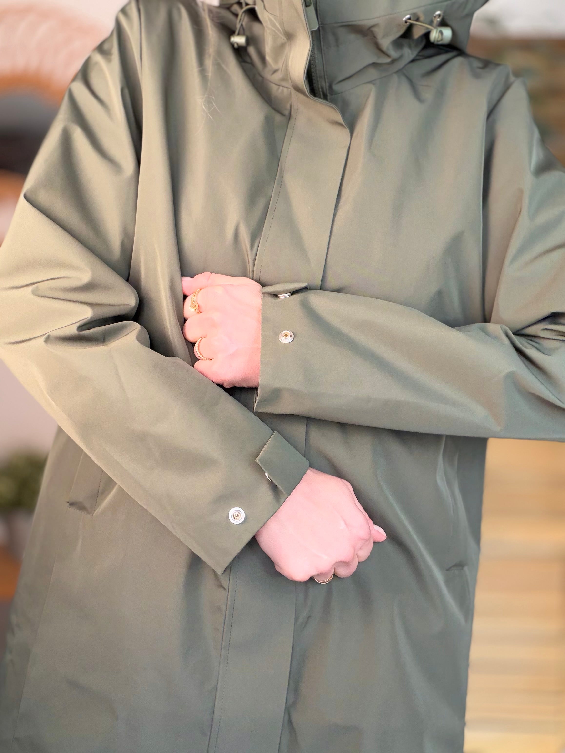 Imperméable LAURENCE long - Kaki