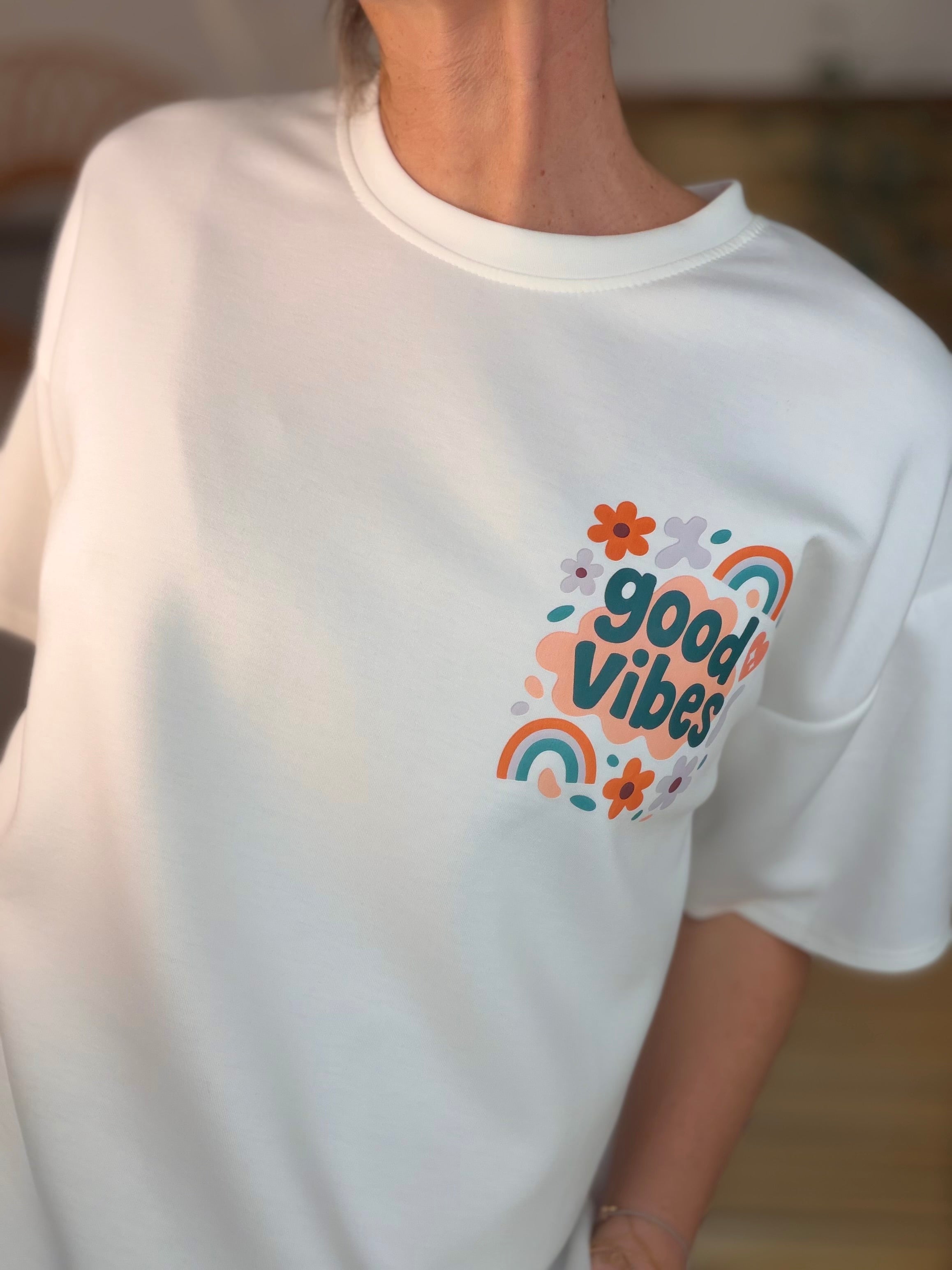 Tee shirt GOOD VIBES - THÉA